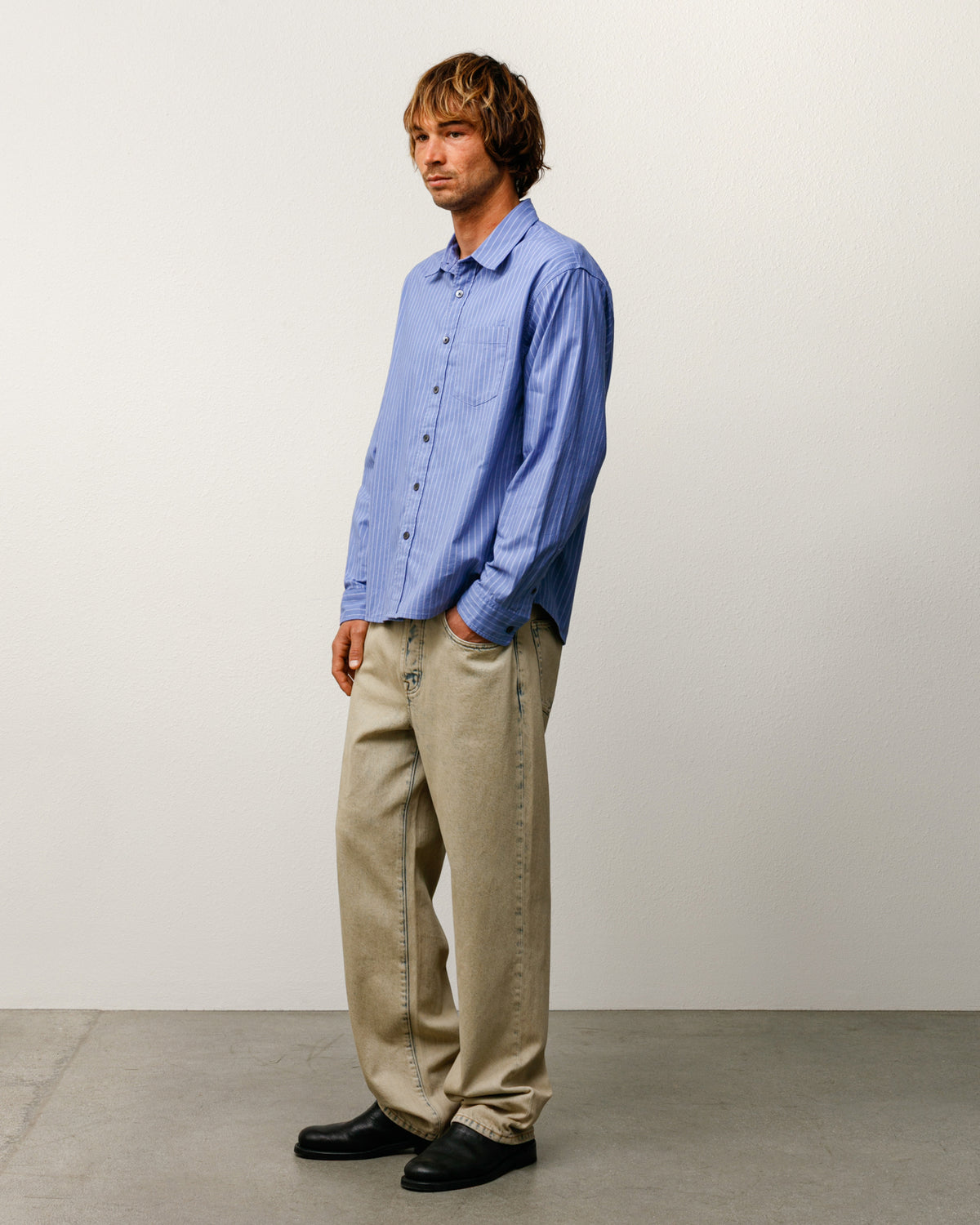 New Classic Jean Denim – Resin Wash Khaki | Pants | Stüssy Japan
