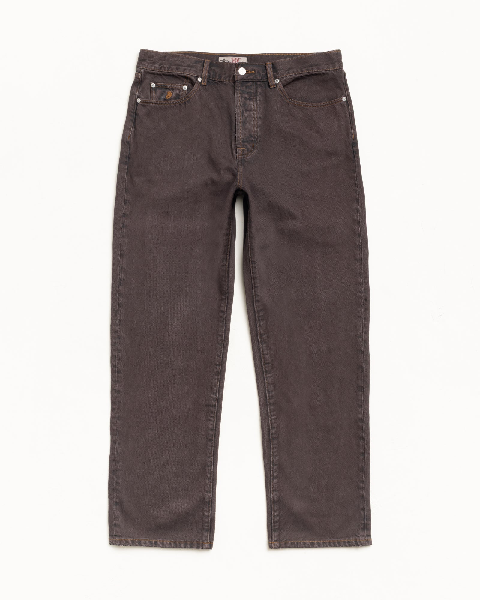 New Classic Jeans Resin Denim Mens Regular In Resin Brown