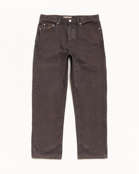 New Classic Jeans Resin Denim Mens Regular In Resin Brown