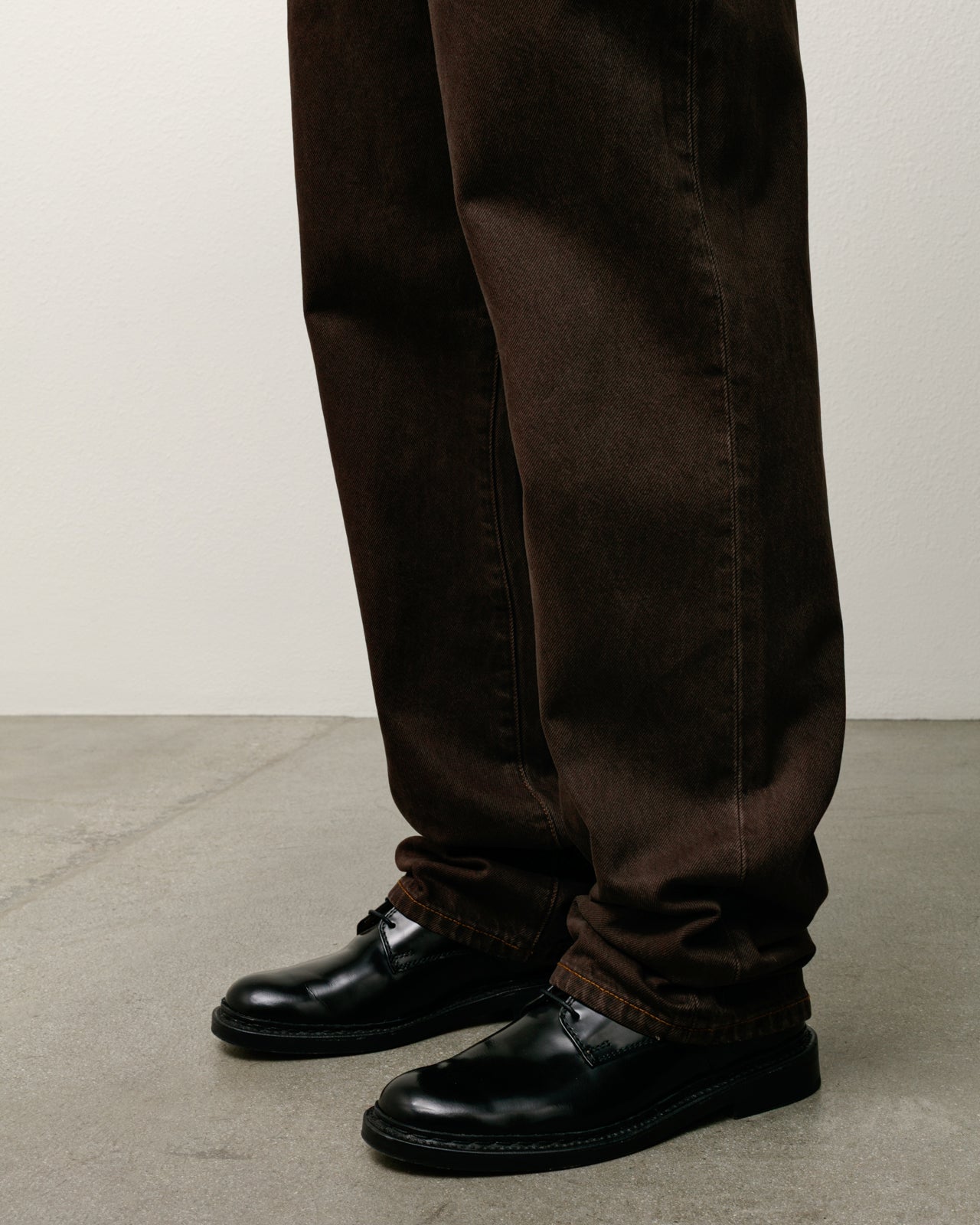 New Classic Jeans Resin Denim Mens Regular In Resin Brown