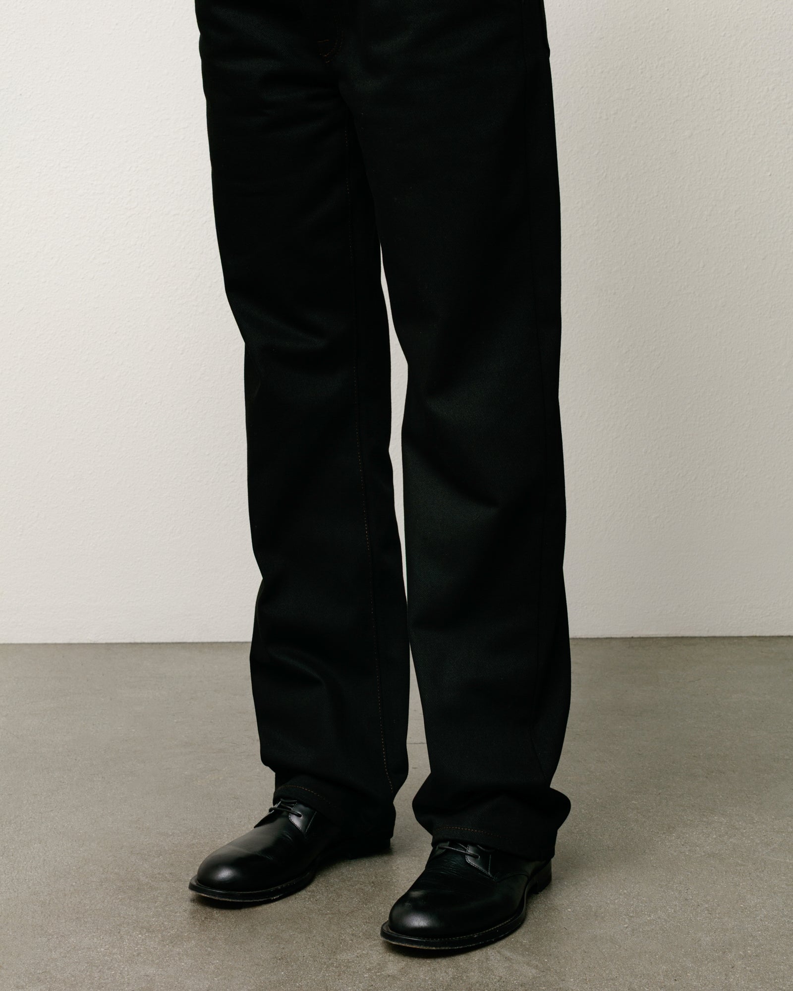Slim Jean Denim - Raw Black Contrast Stitch | Denim | Stüssy Japan