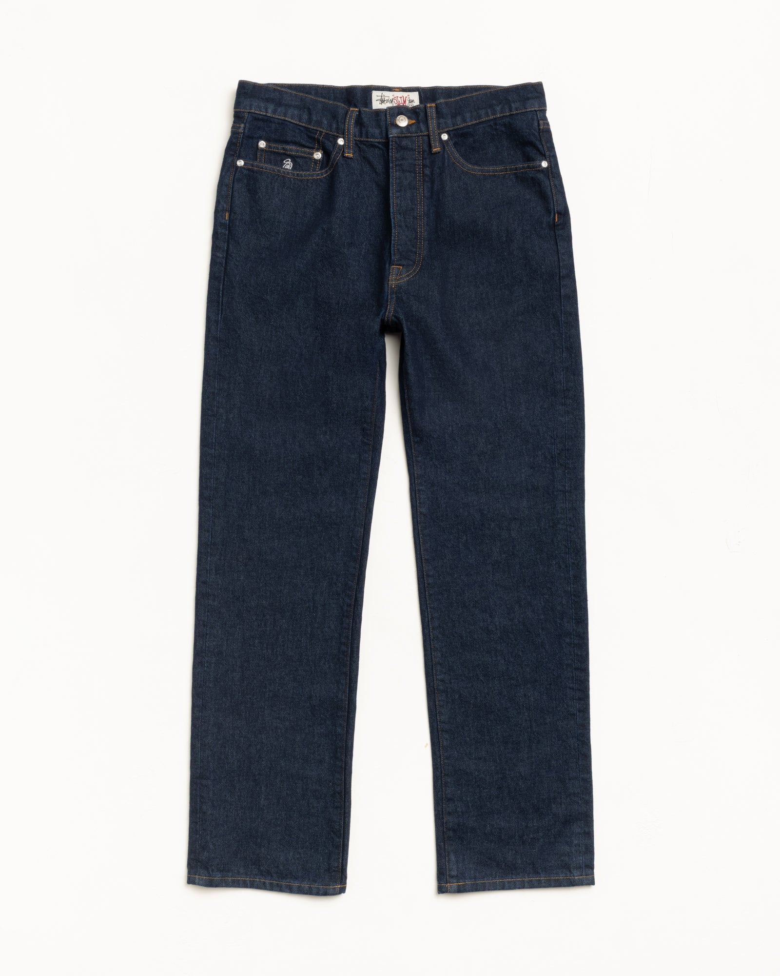 Slim Jean Denim – Rinsed Indigo | Pants | Stüssy Japan