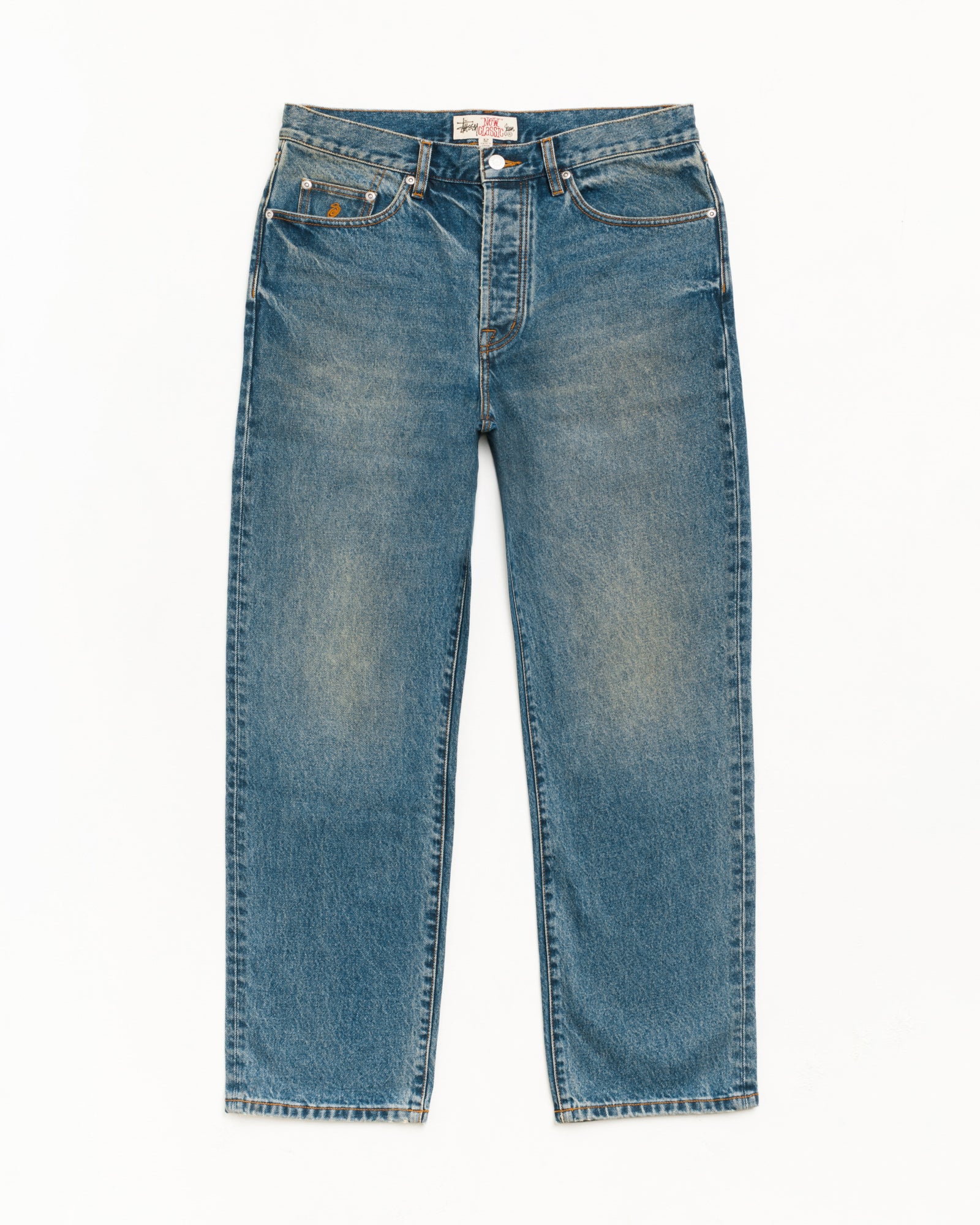 New Classic Jean Denim - Dark Wash Indigo | Denim | Stüssy Japan
