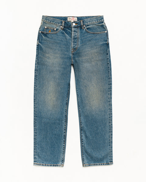 New Classic デニムジーンズ ユニセックス、Dark Wash Indigo のカラー