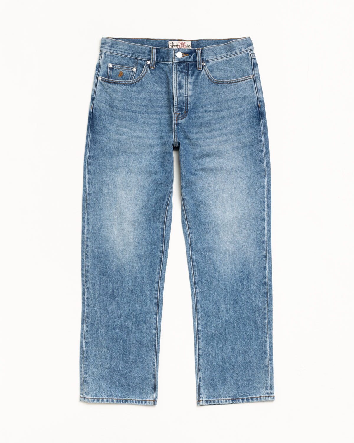 New Classic Jean Denim – Indigo Stone Wash | Pants | Stüssy Japan