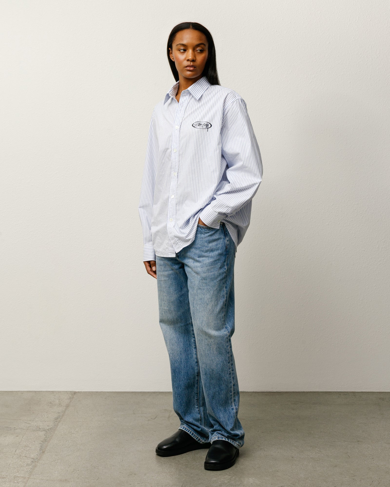 New Classic Jean Denim – Indigo Stone Wash | Pants | Stüssy Japan