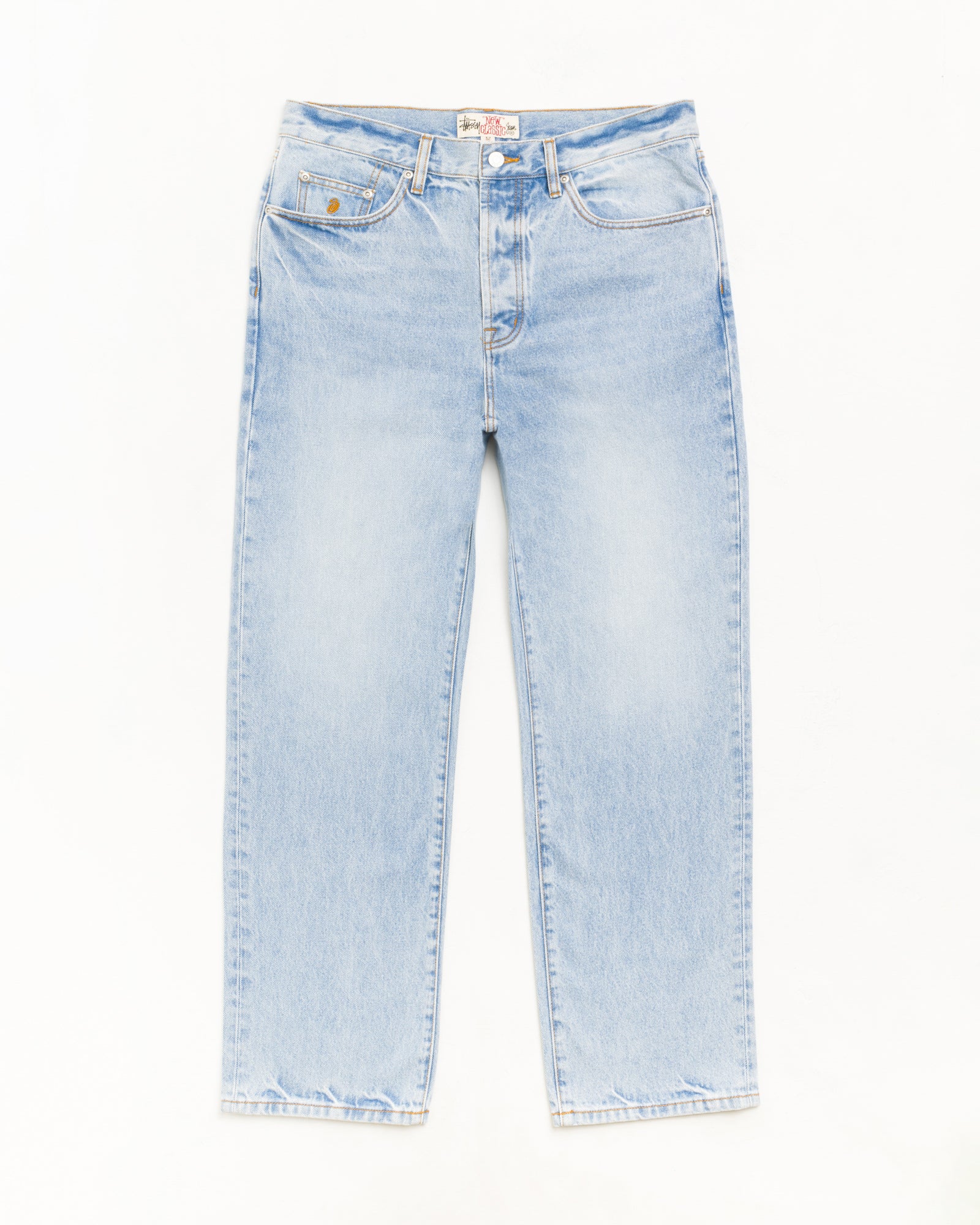New Classic Jean Denim - Light Wash Indigo | Denim | Stüssy Japan