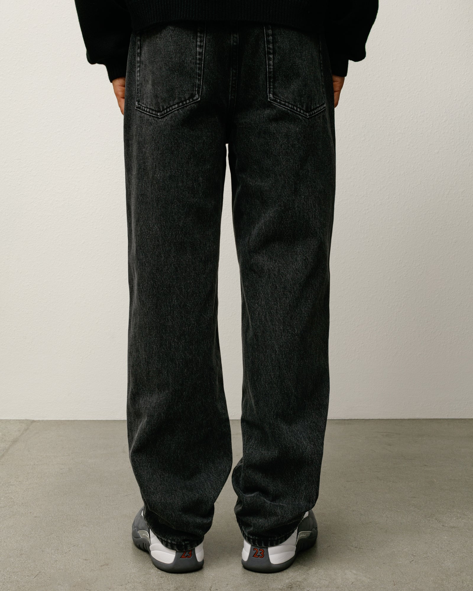New Classic Jean Denim Mens Regular In Vintage Black