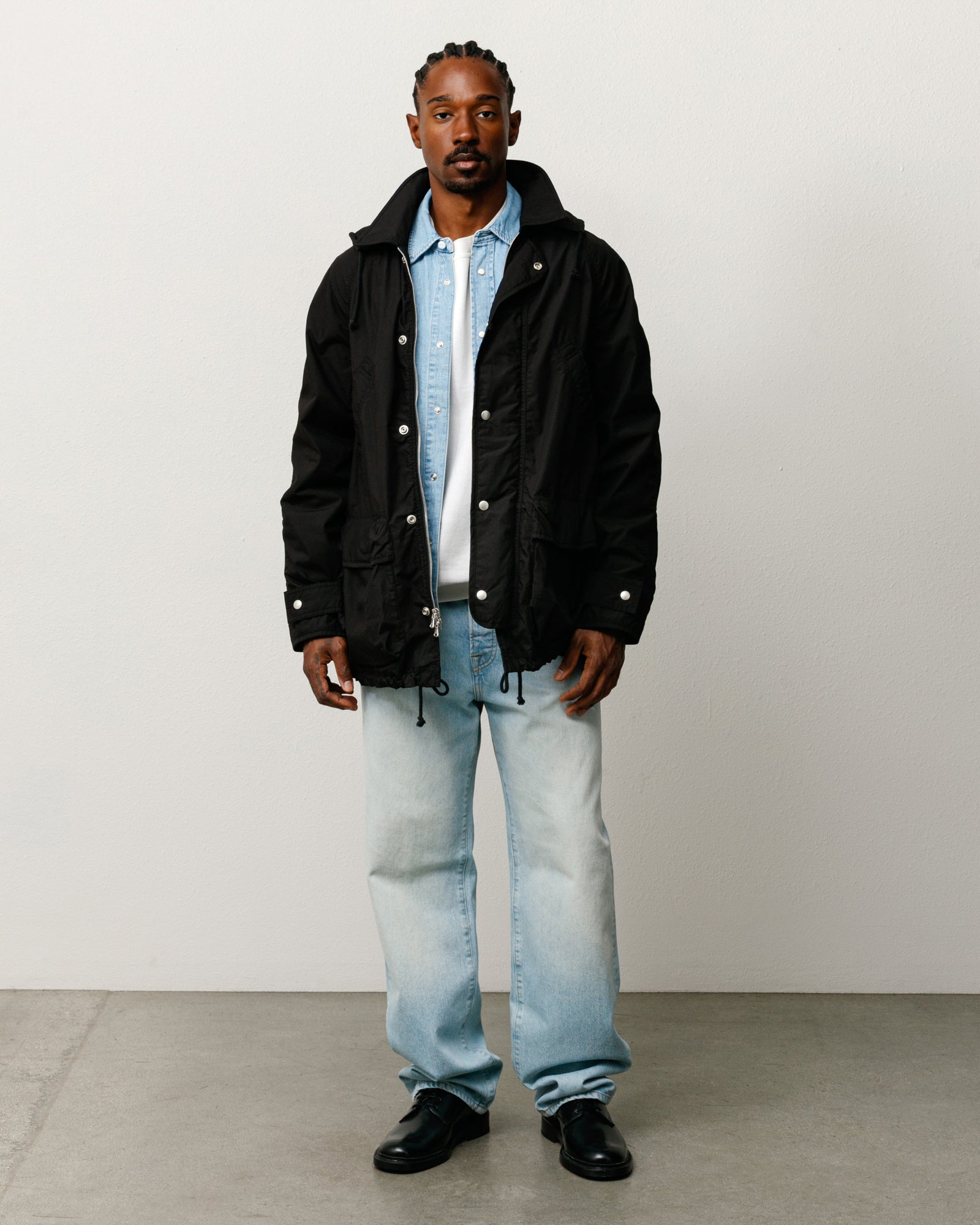 Big Ol' Jean Denim ボトムス（ライトウォッシュインディゴ）、ユニセックスのバギーテーパードフィット
