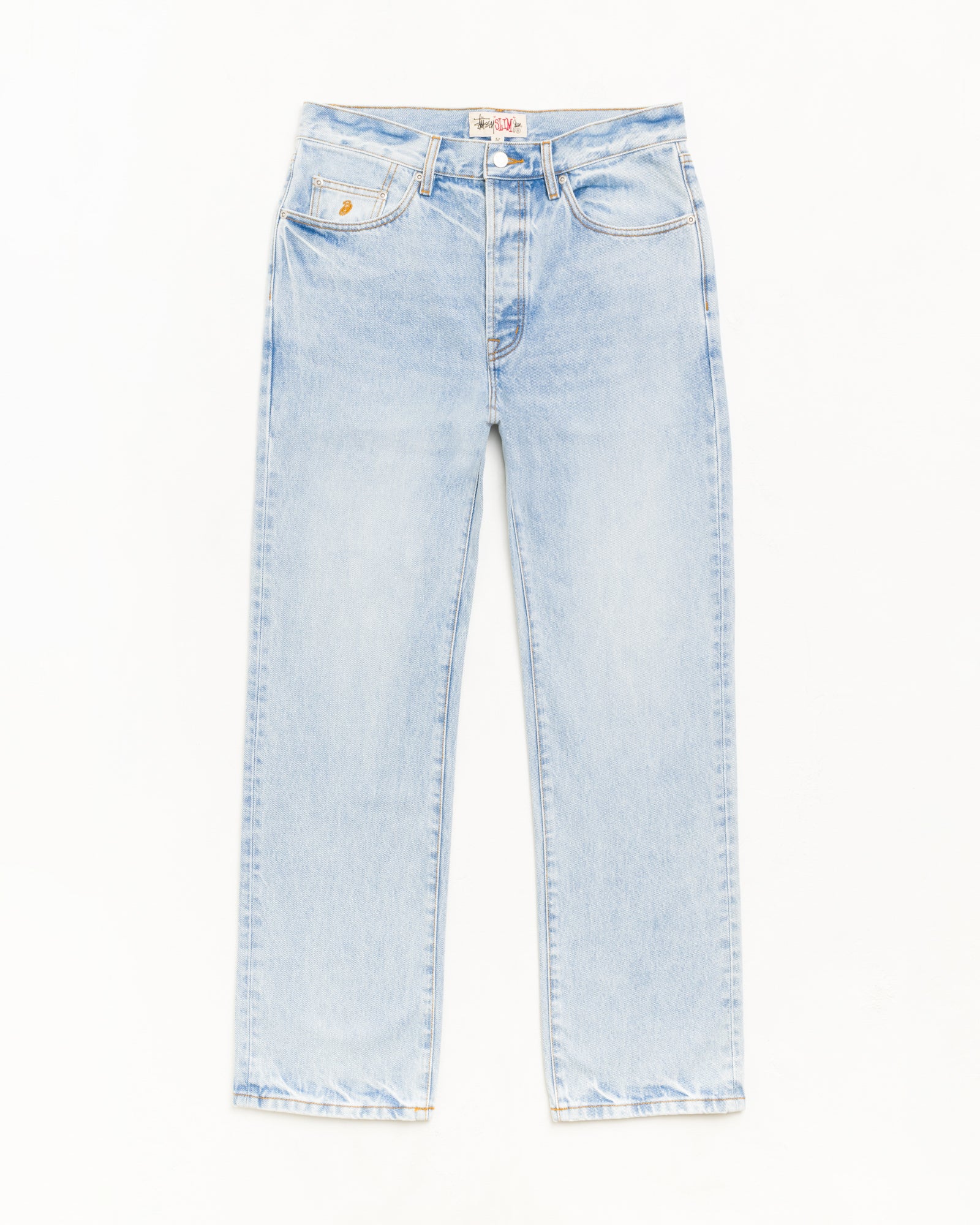 Slim Jean Denim - Light Wash Indigo | Denim | Stüssy Japan