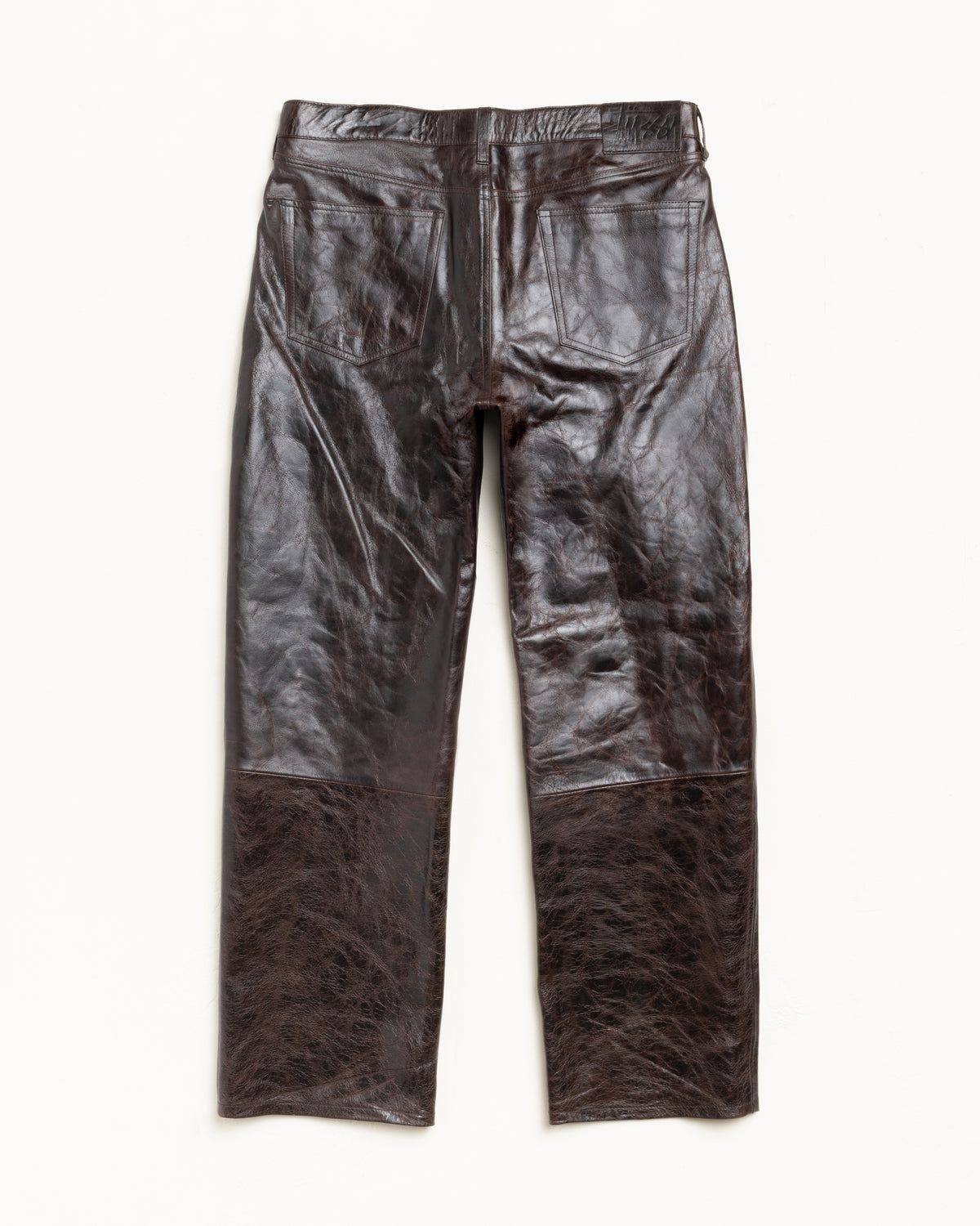 New Classic Pant Leather - Dark Brown | Denim | Stüssy Japan