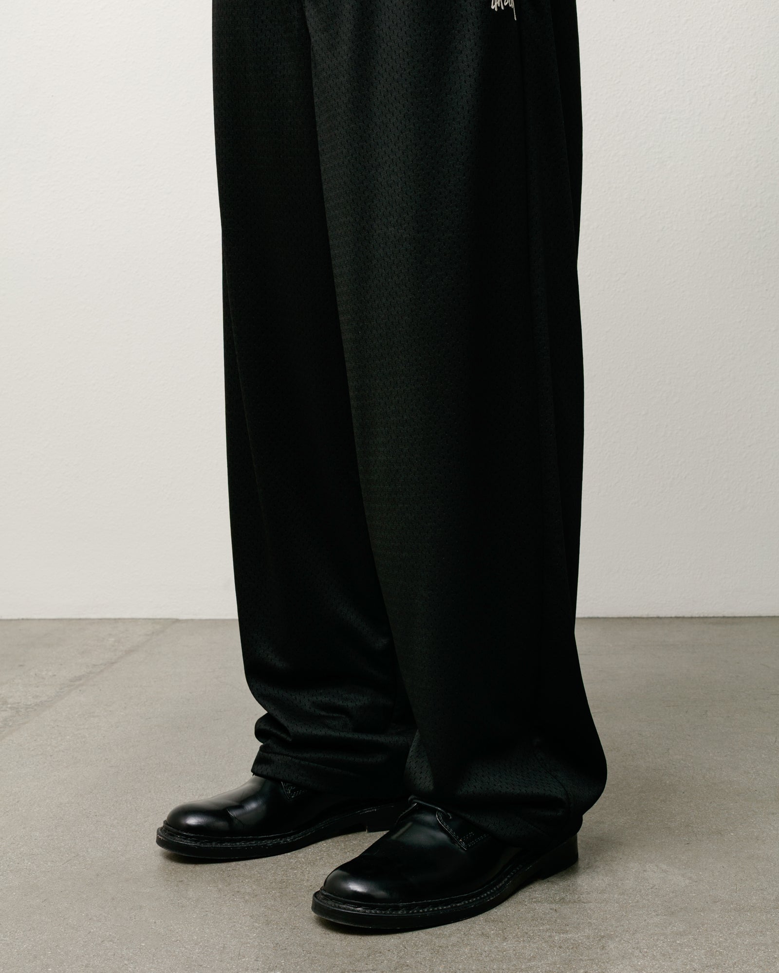 Mesh Track Pant – Black | Pants | Stüssy Japan