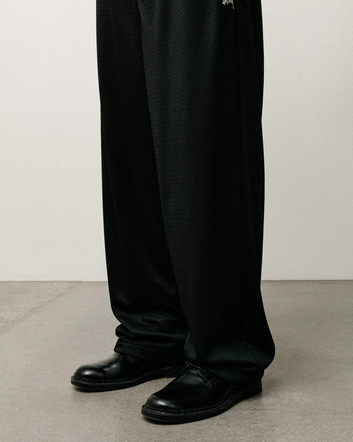 Mesh Track Pant – Black | Pants | Stüssy Japan