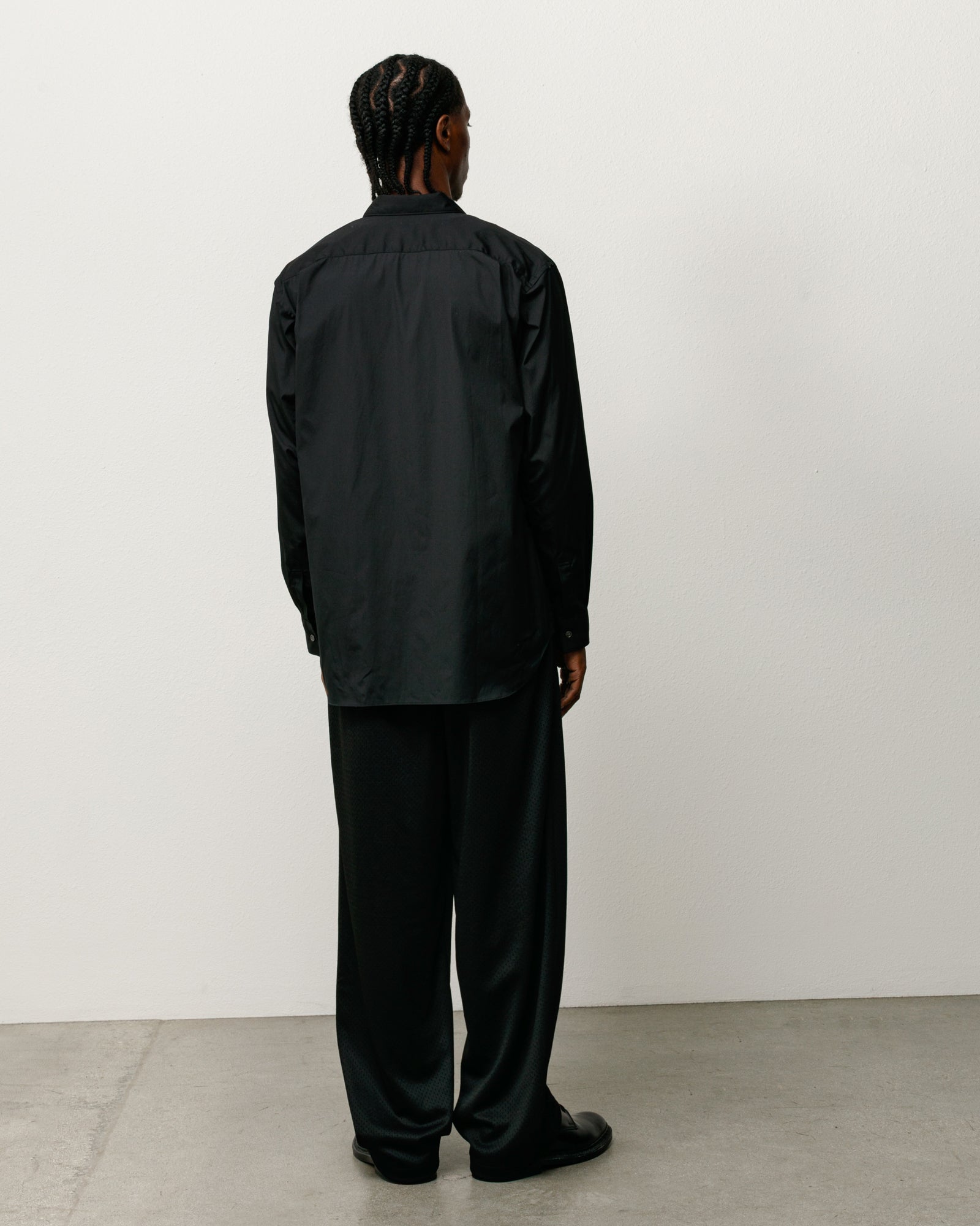 Mesh Track Pant Unisex Regular In Black