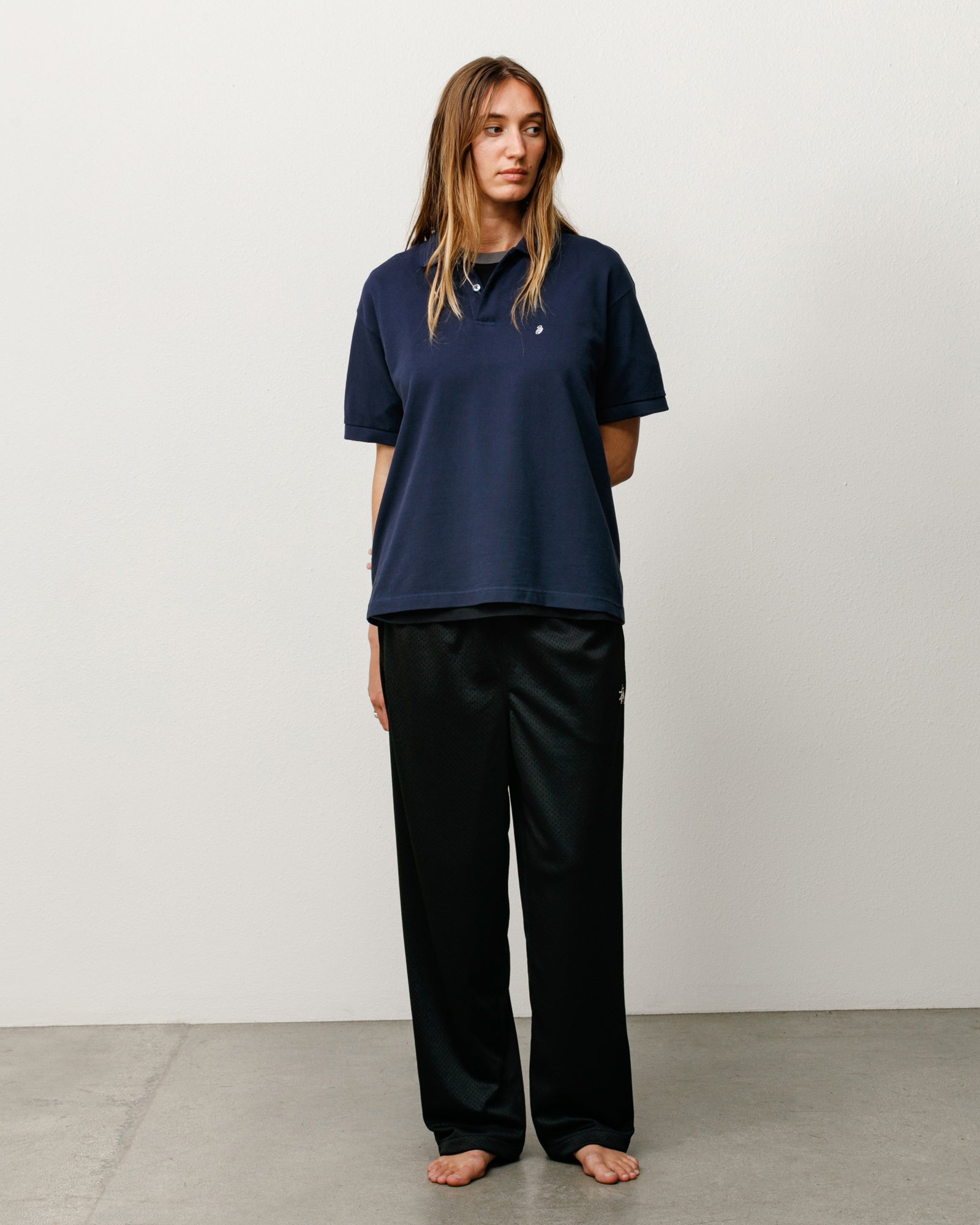 Mesh Track Pant – Black | Pants | Stüssy Japan