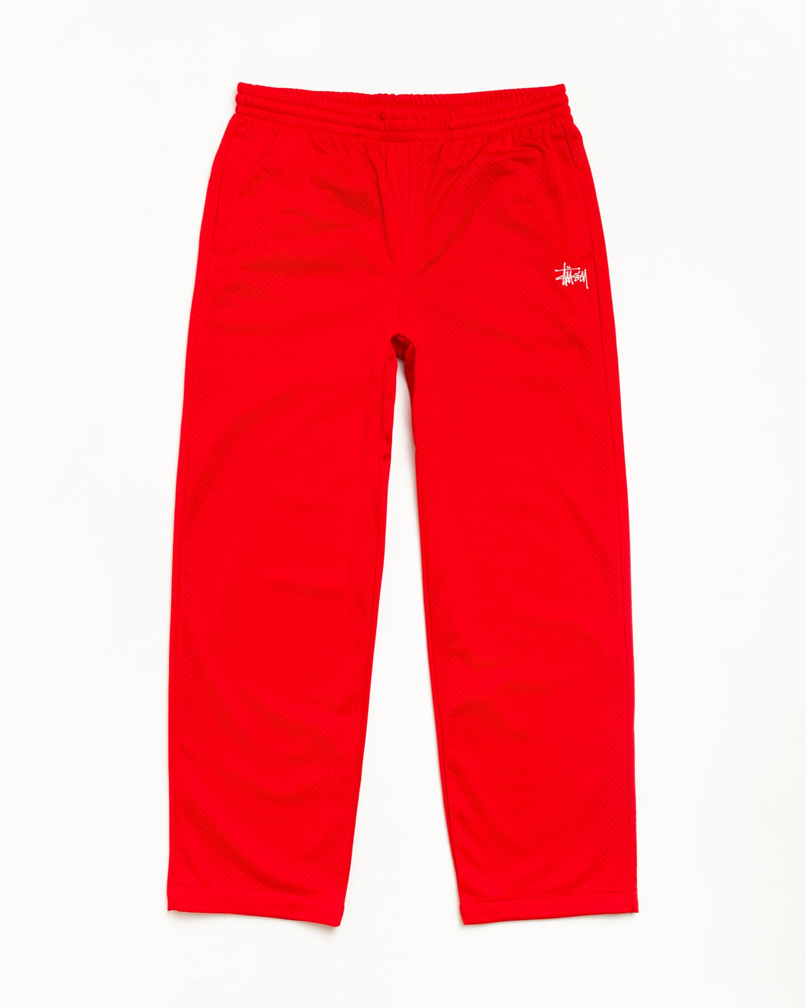 Mesh Track Pant – Red | Pants | Stüssy Japan