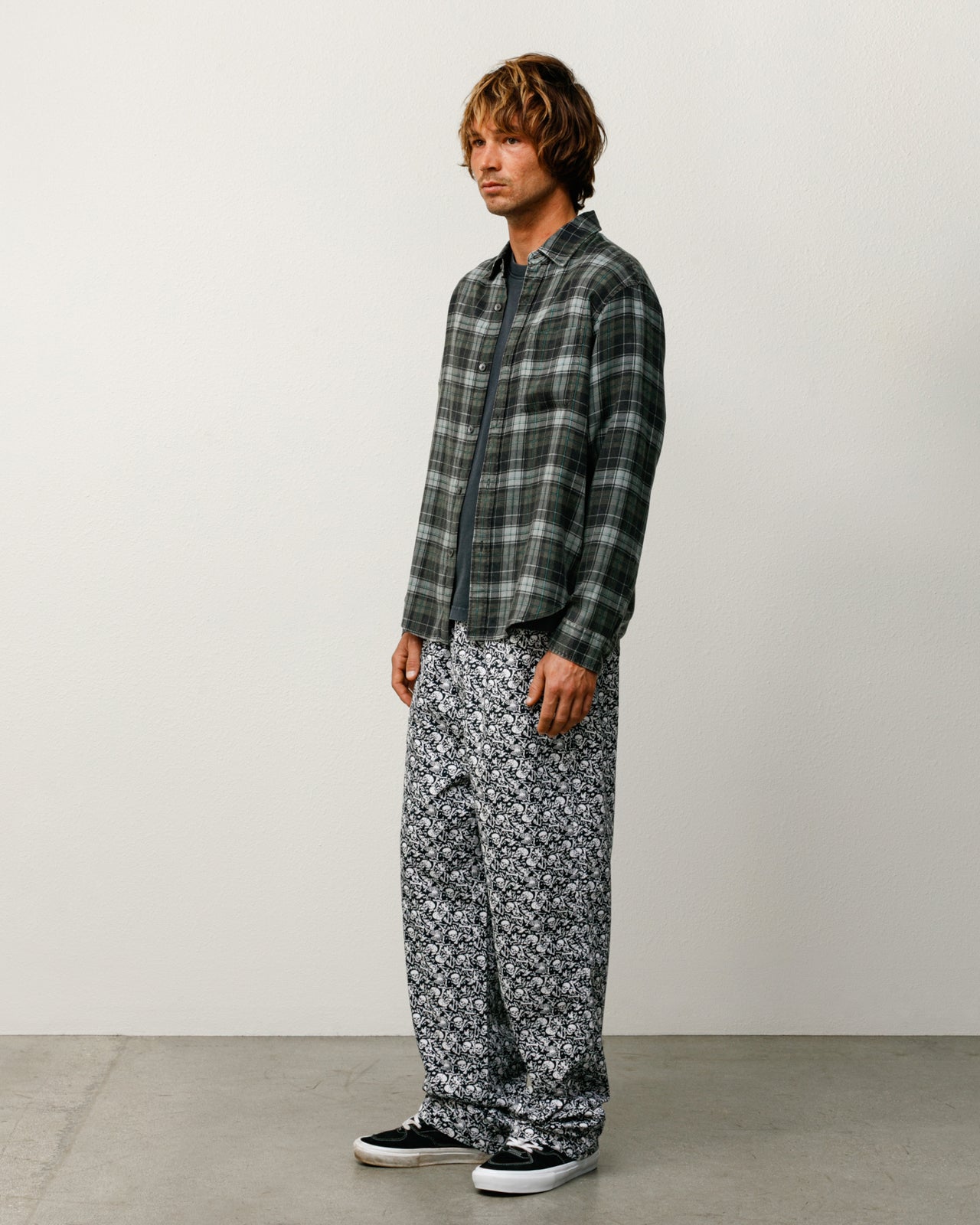 C.E CAVEMPT BEACH PANTS ビーチパンツ 柄 ボトムス M Beach Pant Cotton Twill – Bones | Pants | Stüssy Japan