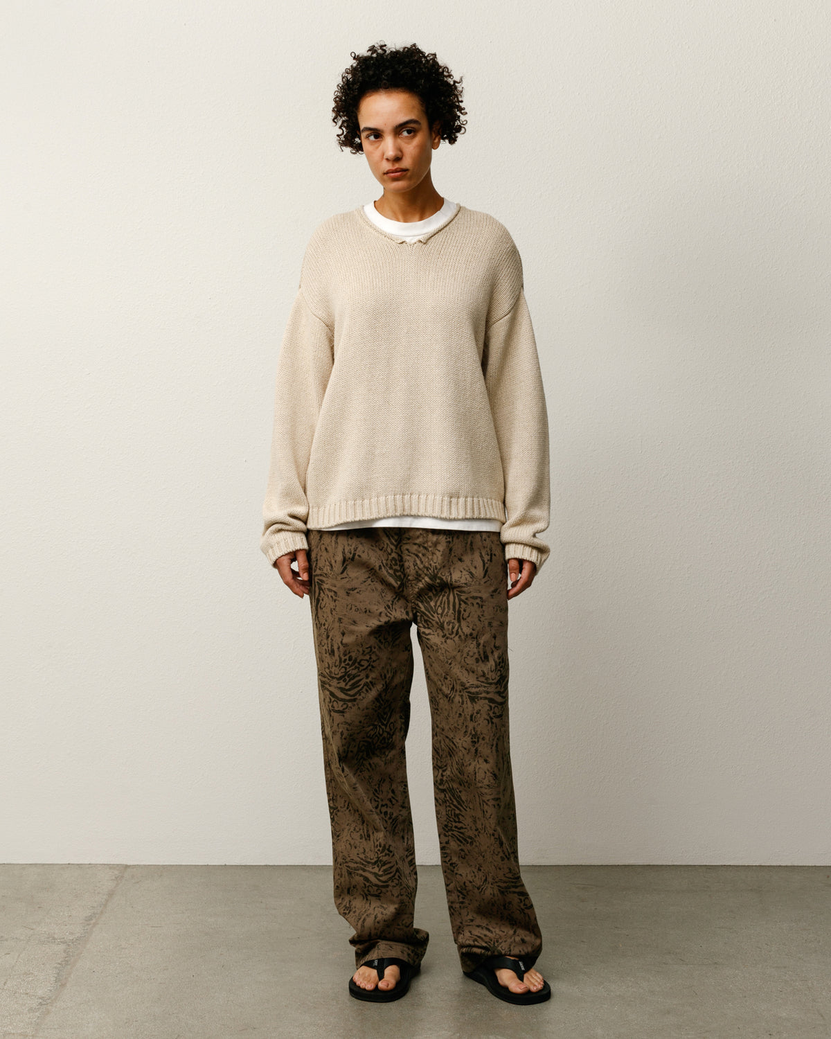 Beach Pant Cotton Twill – Fossil | Pants | Stüssy Japan