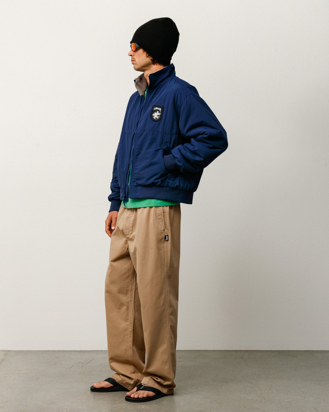 Beach Pant Cotton Twill – Khaki | Pants | Stüssy Japan