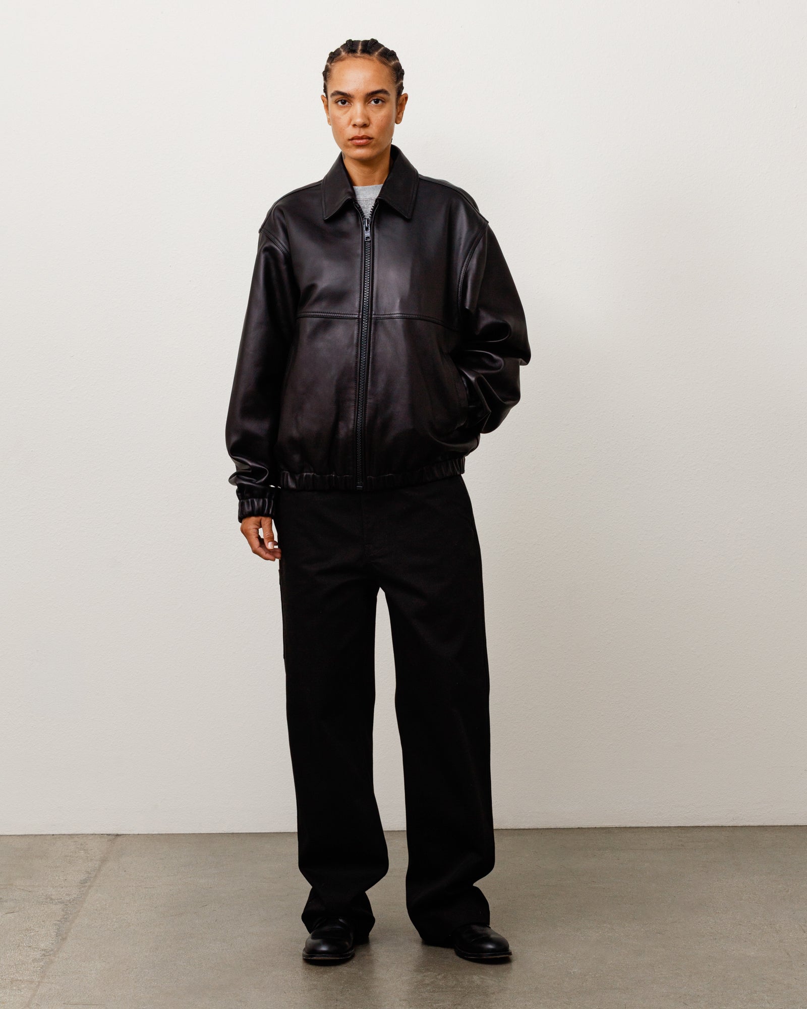 Uniform Pant Unisex Regular In Black
