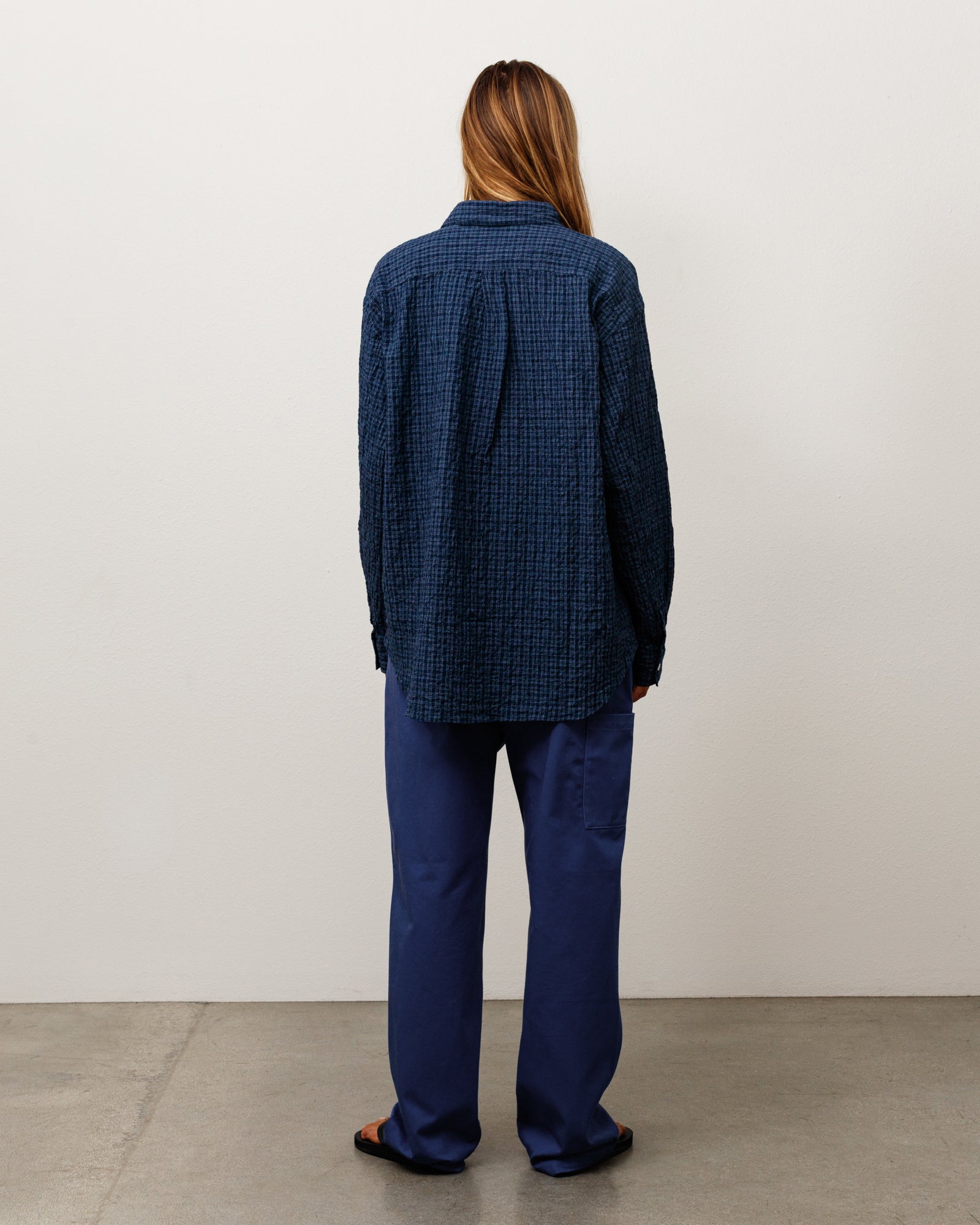 Uniform Pant Unisex Regular In Blue