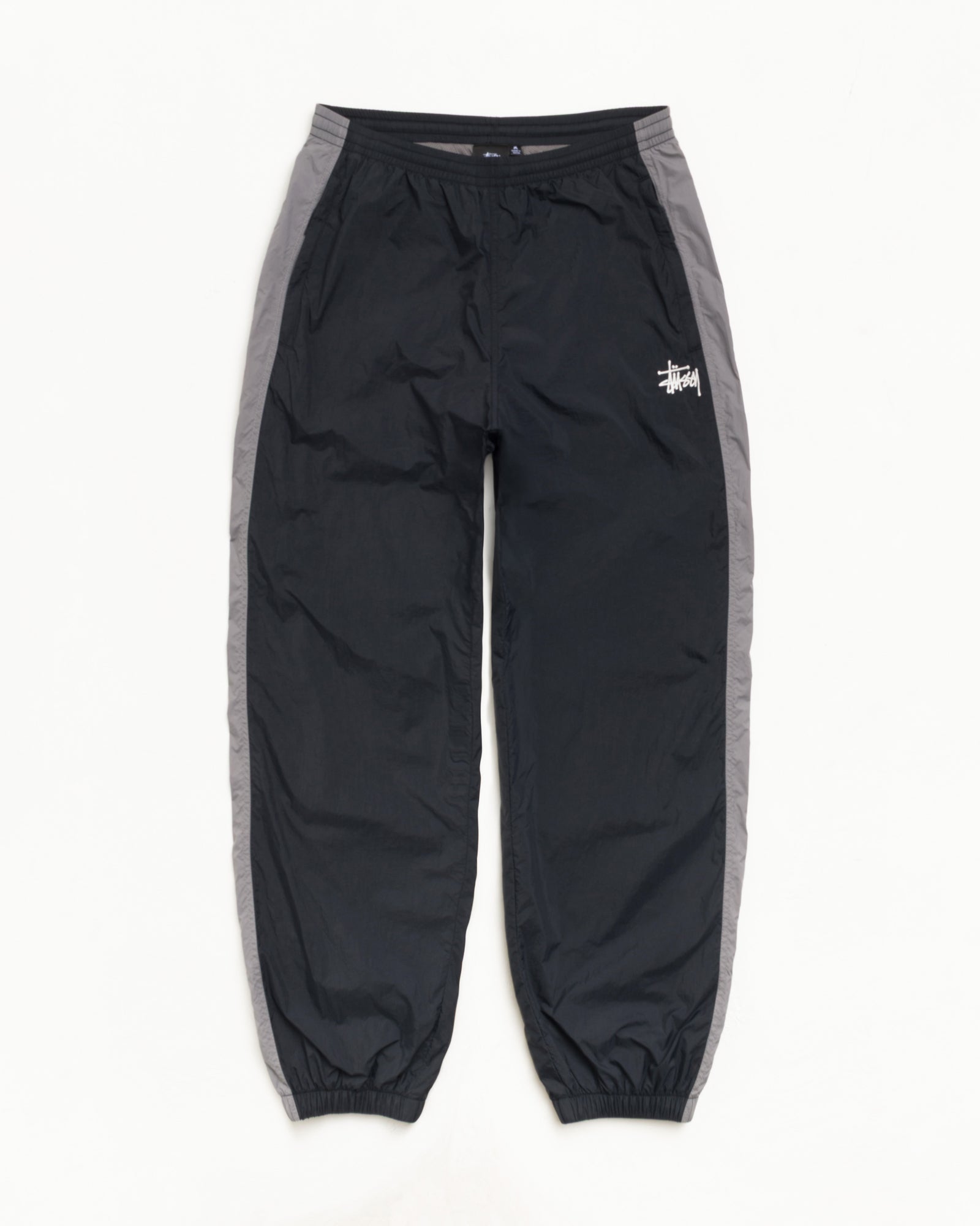 Side Stripe Track Pant - Black | Pants | Stüssy Japan
