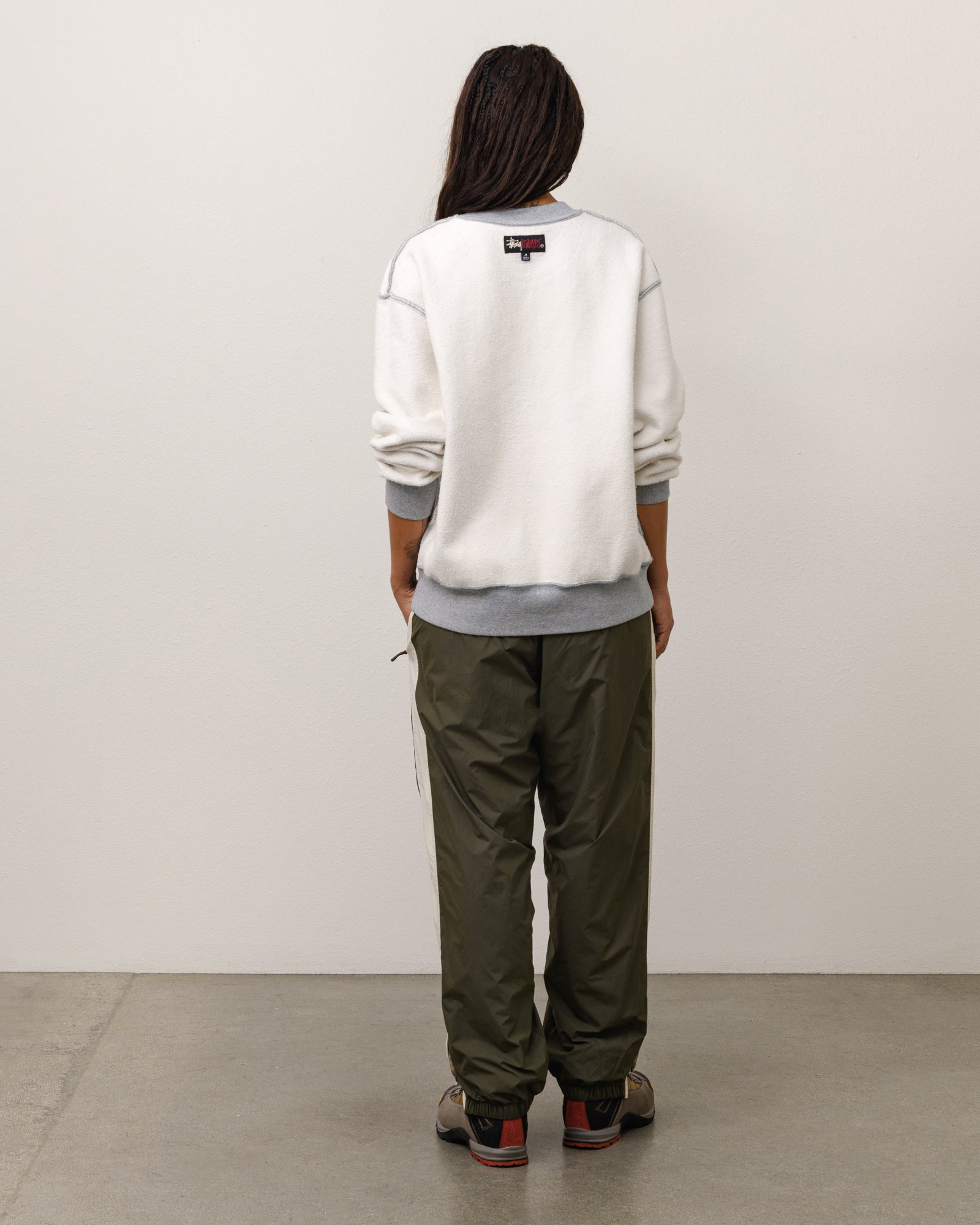 Side Stripe Track Pant - Olive | Pants | Stüssy Japan