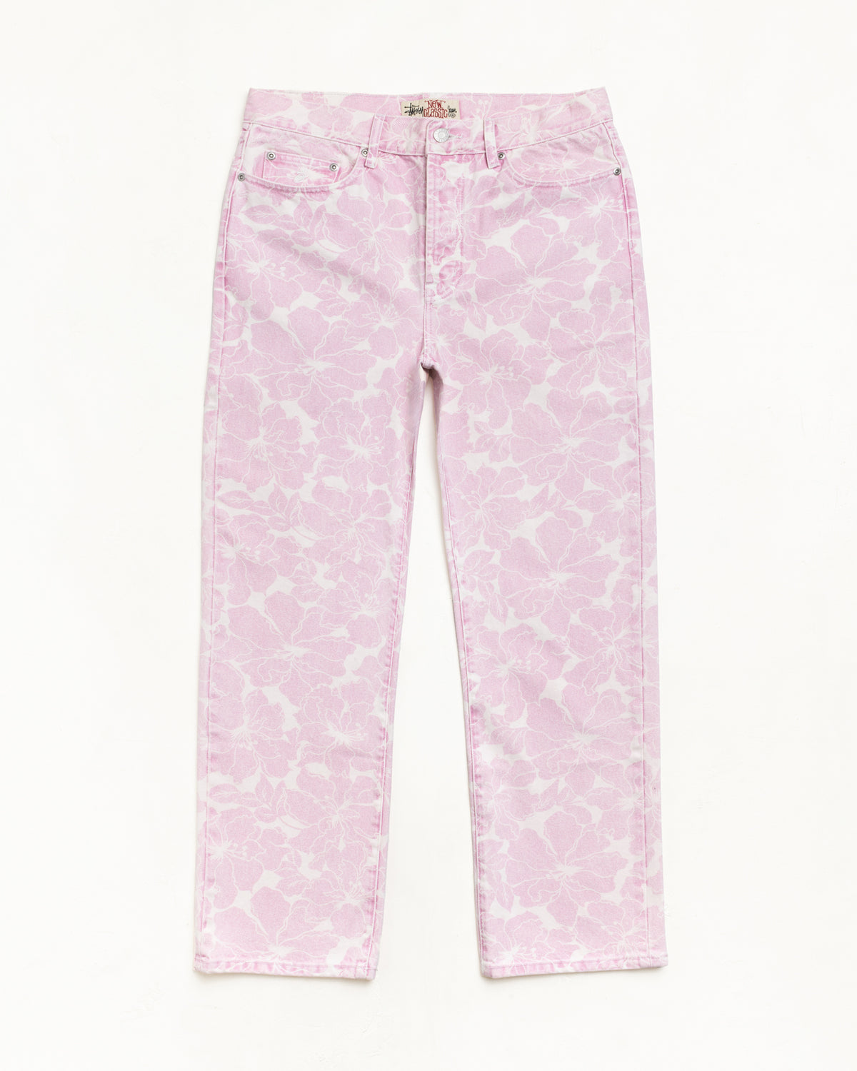 New Classic Jean Denim – Pink Hawaiian | Pants | Stüssy Japan