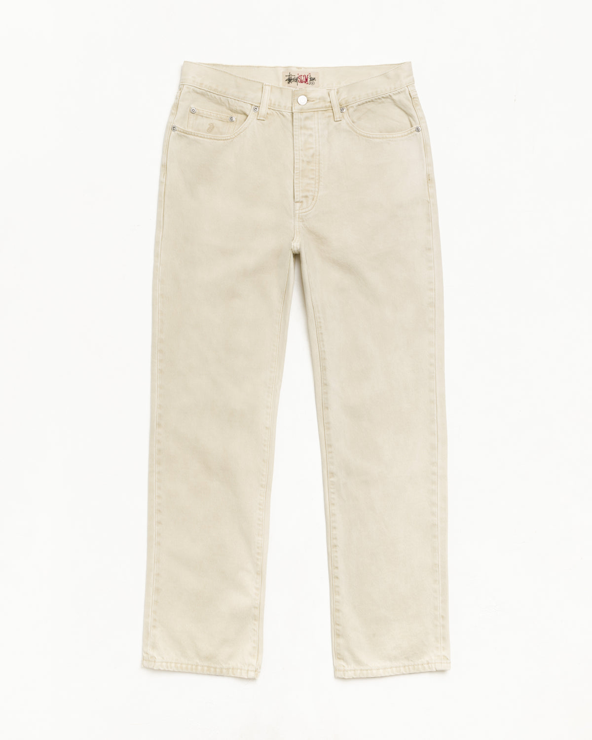 Slim Jean Overdyed Unisex In Sand
