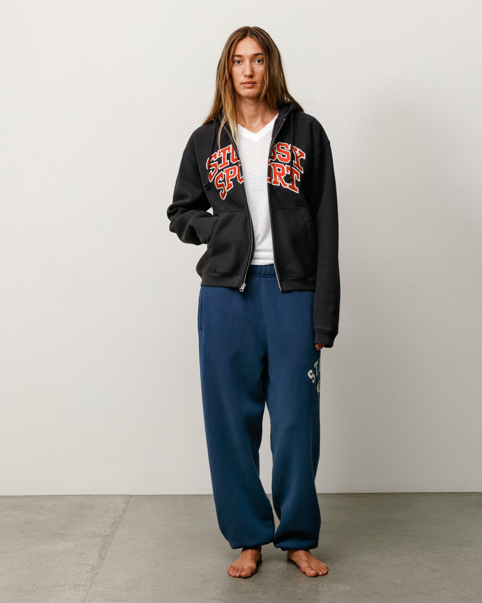 Varsity Fleece Pant - Navy | Sweats | Stüssy Japan