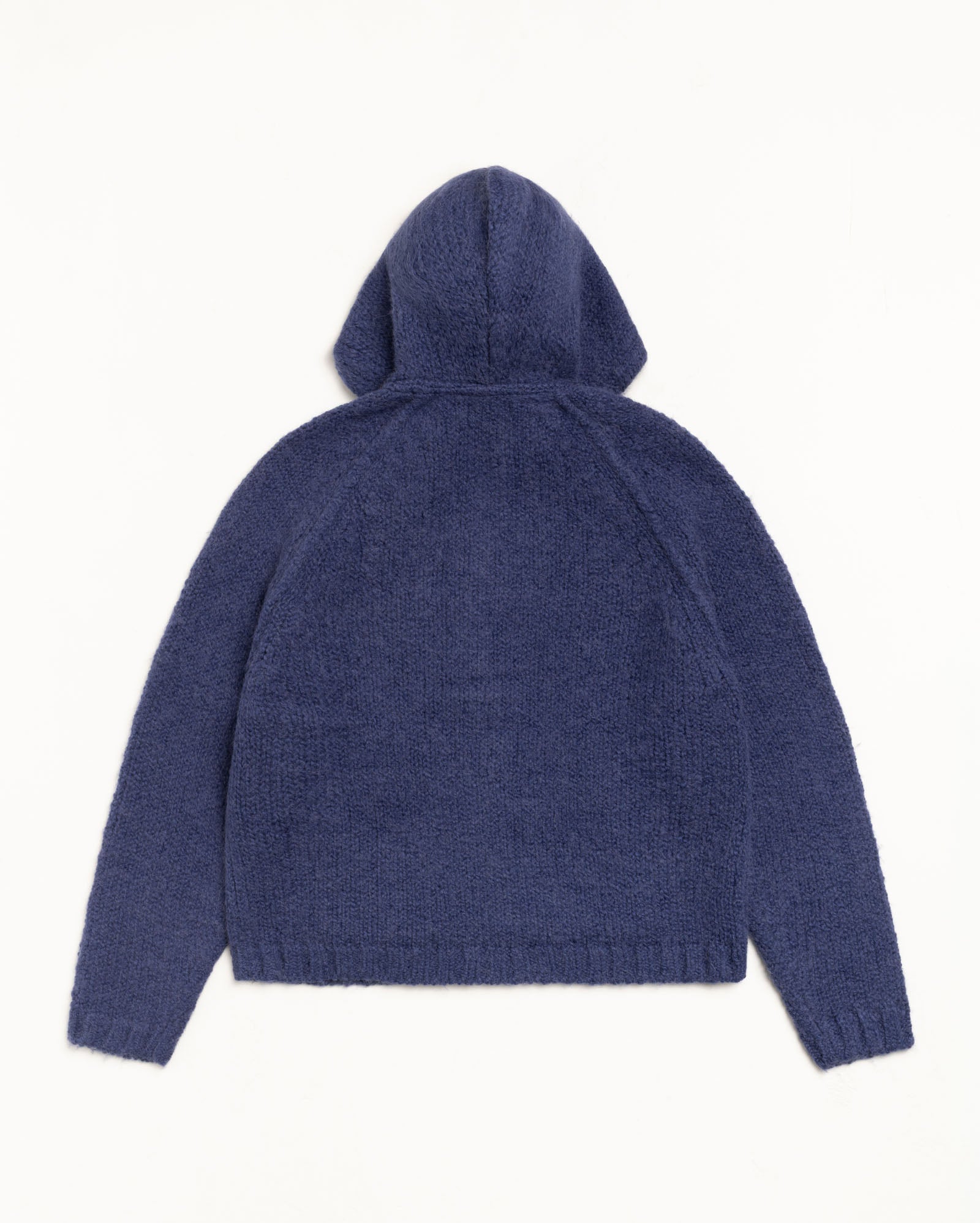 Chunky Knit Zip Hoodie – Blue | Knits | Stüssy Japan