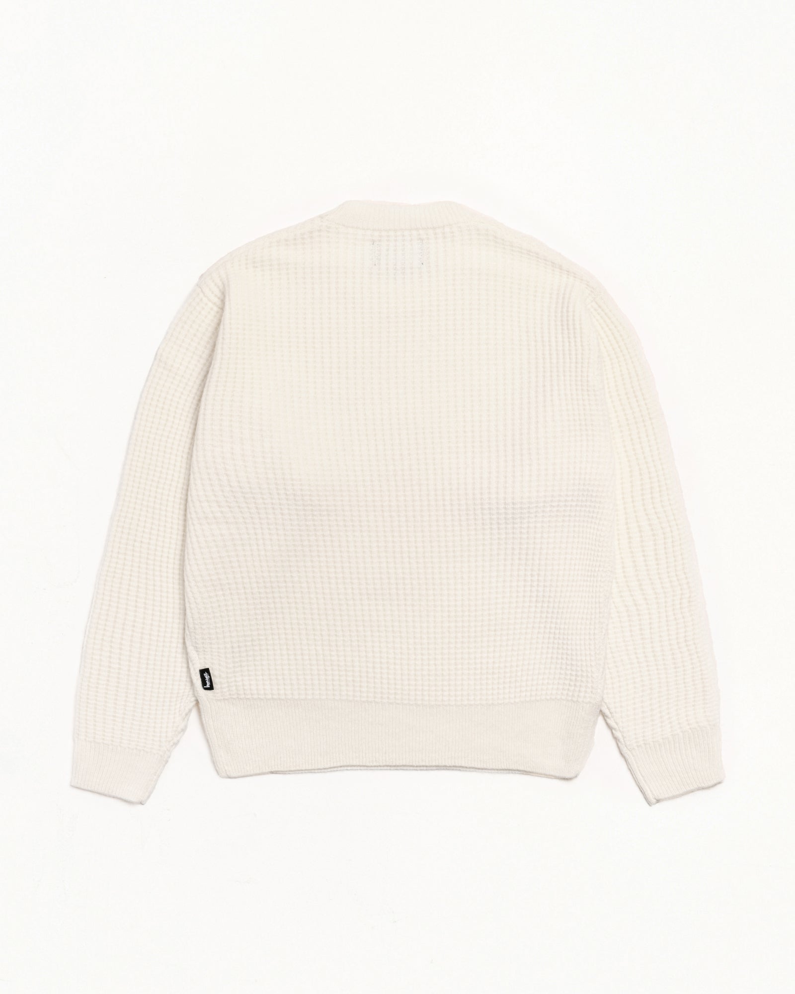 Waffle Cashmere Sweater – Ivory | Sweaters & Knits | Stüssy Japan