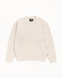 WAFFLE KNIT CASHMERE CREW