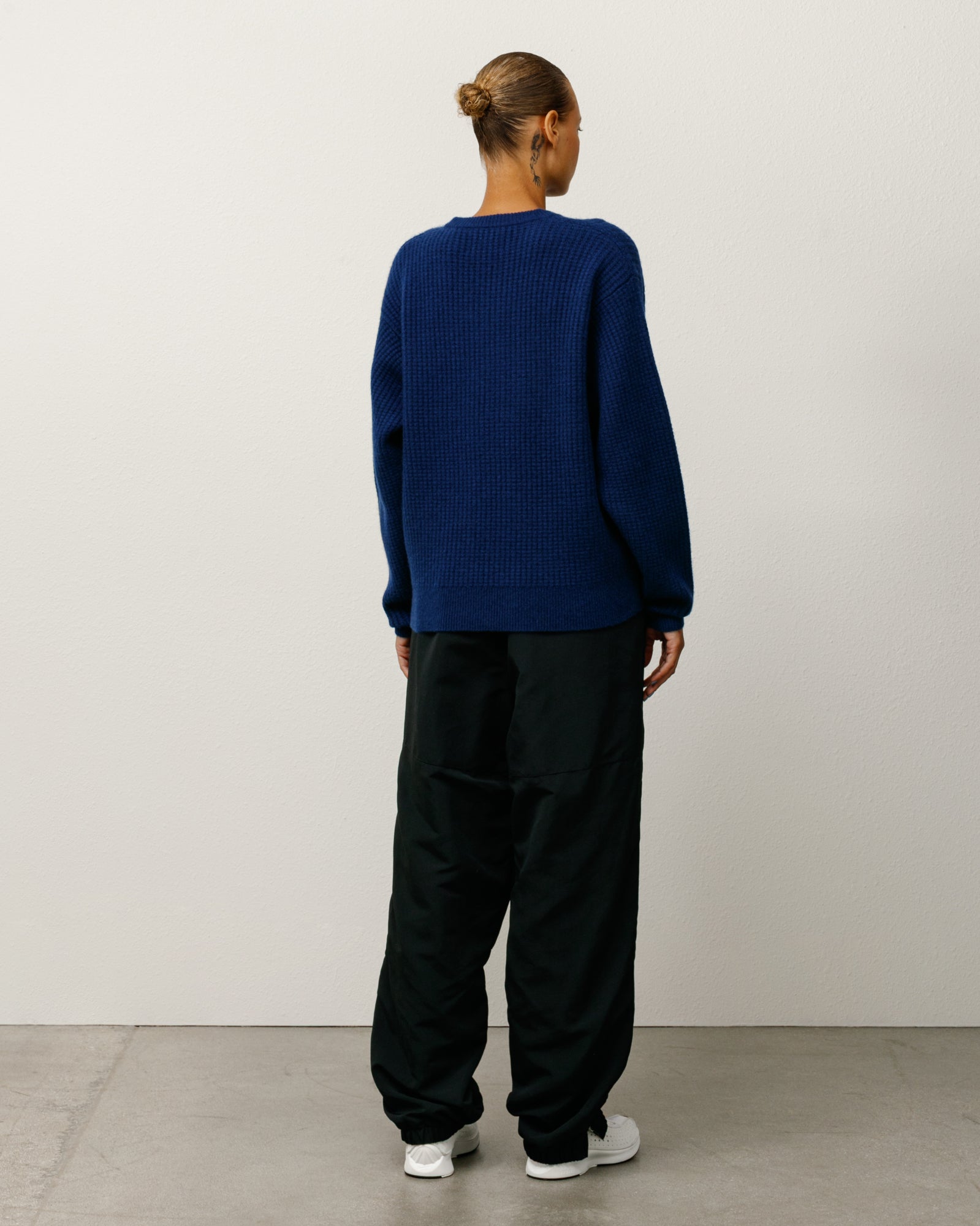 Waffle Cashmere Sweater – Navy | Sweaters & Knits | Stüssy Japan