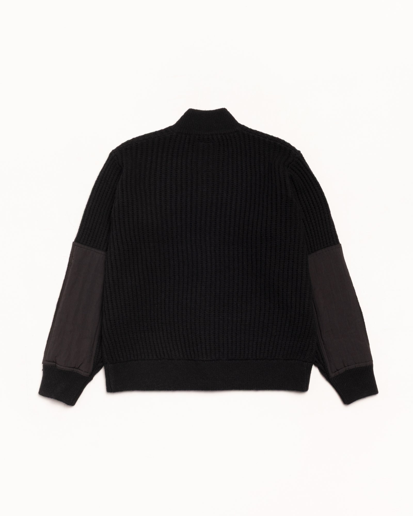 Lambs Wool Zip Sweater – Black | Tops & Knits | Stüssy Japan