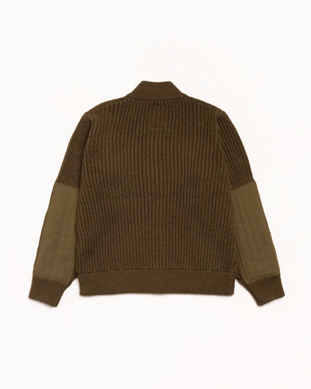 Lambs Wool Zip Sweater – Green | Tops & Knits | Stüssy Japan