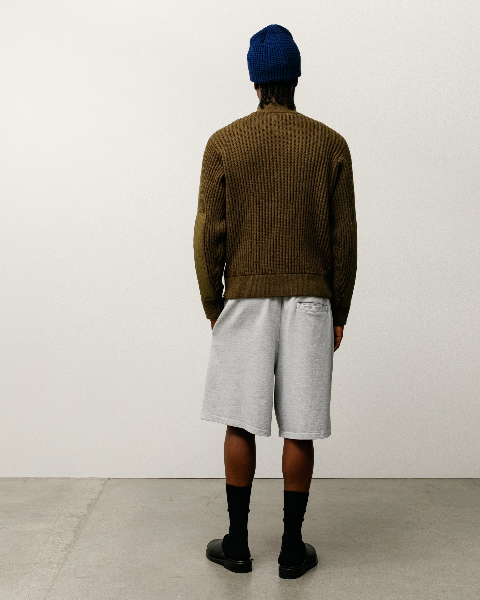 Lambs Wool Zip Sweater – Green | Tops & Knits | Stüssy Japan