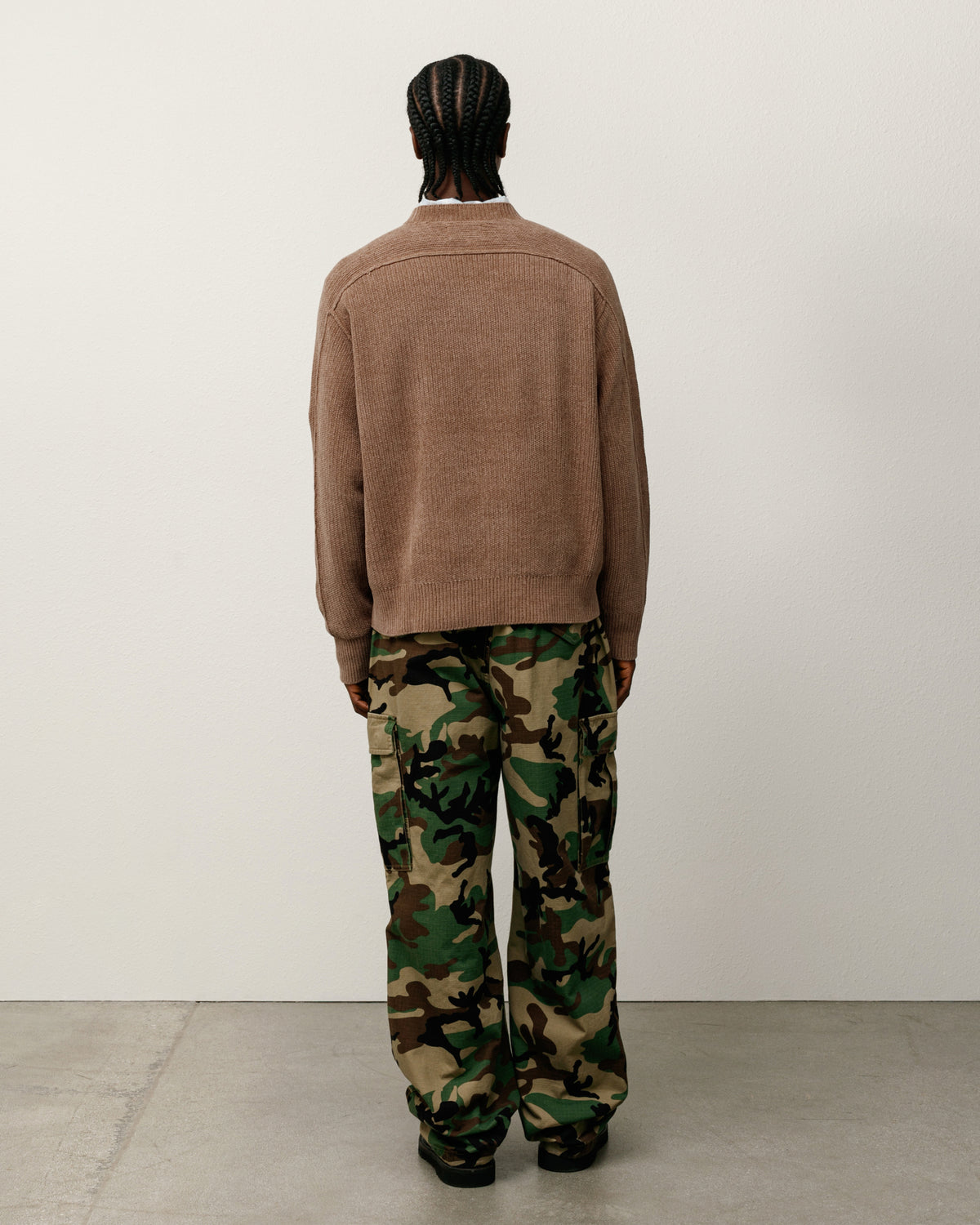Cotton Chenille Sweater – Brown | Sweaters & Knits | Stüssy Japan