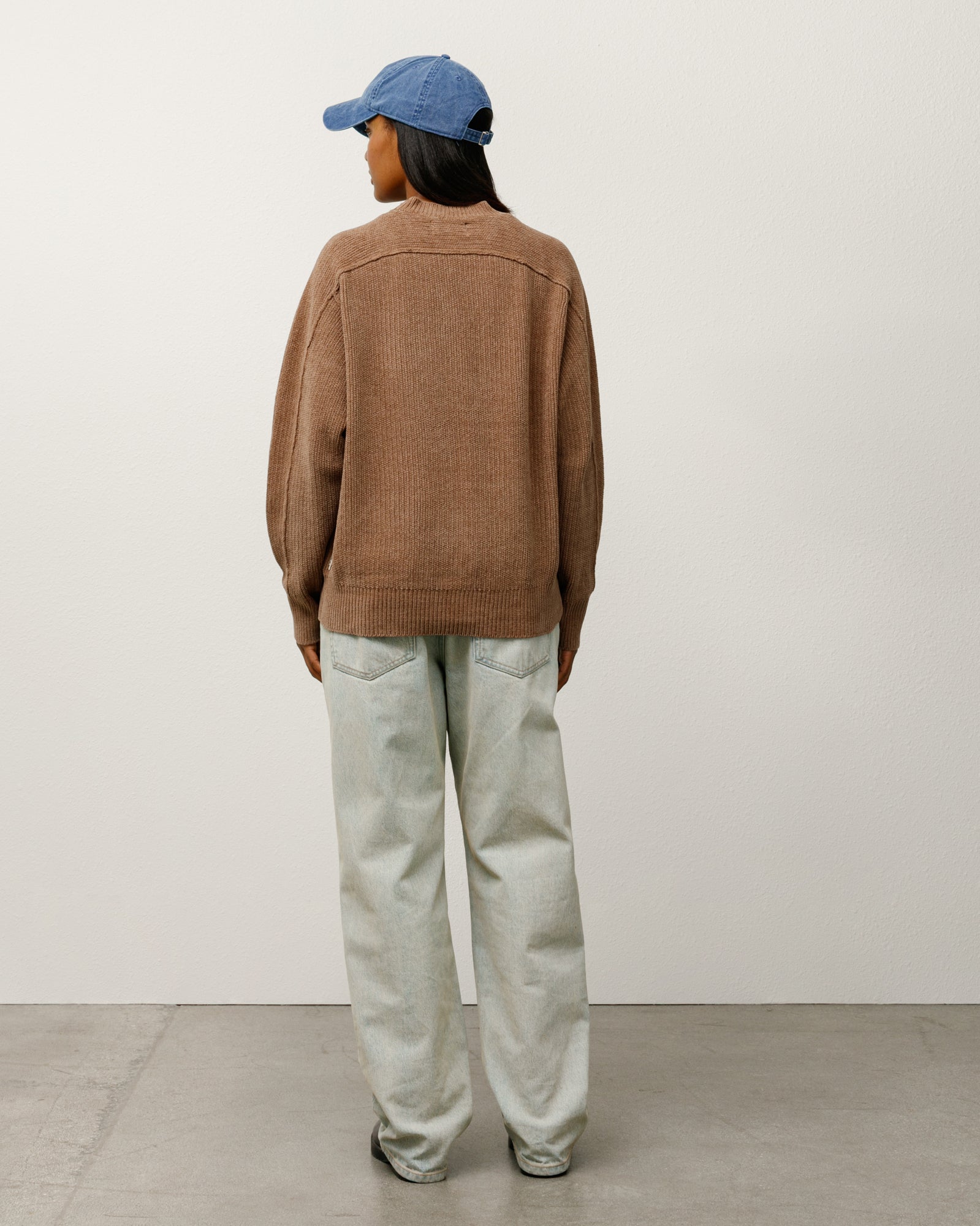 Cotton Chenille Sweater – Brown | Sweaters & Knits | Stüssy Japan