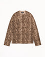 PYTHON FINE WOOL SWEATER