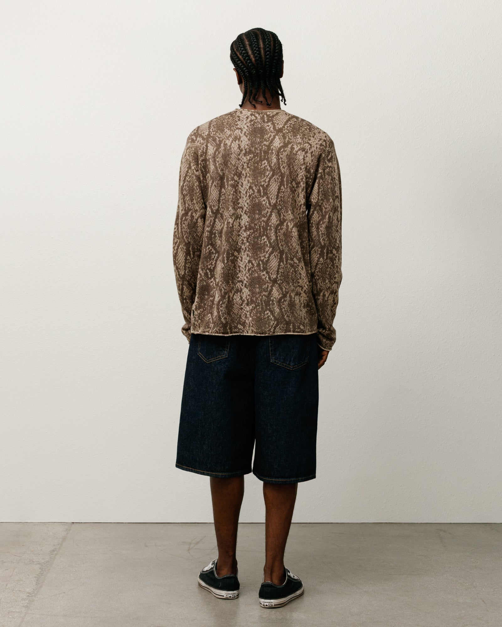 Python Fine Wool Sweater – Khaki | Sweaters & Knits | Stüssy Japan