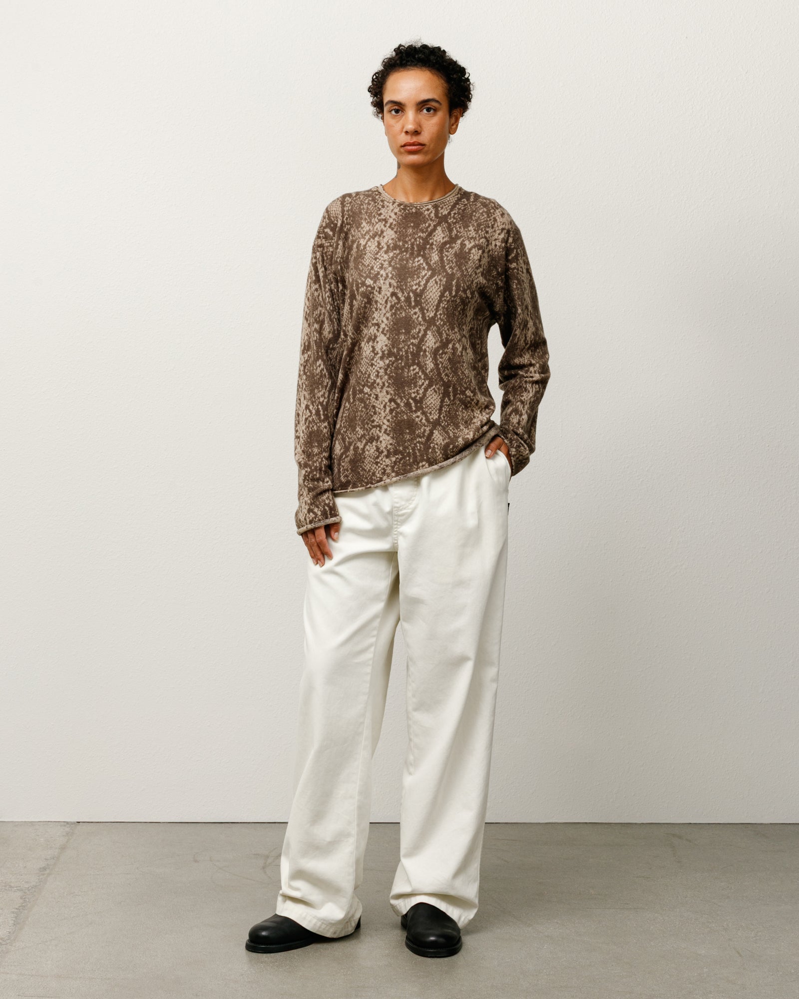 Python Fine Wool Sweater – Khaki | Sweaters & Knits | Stüssy Japan