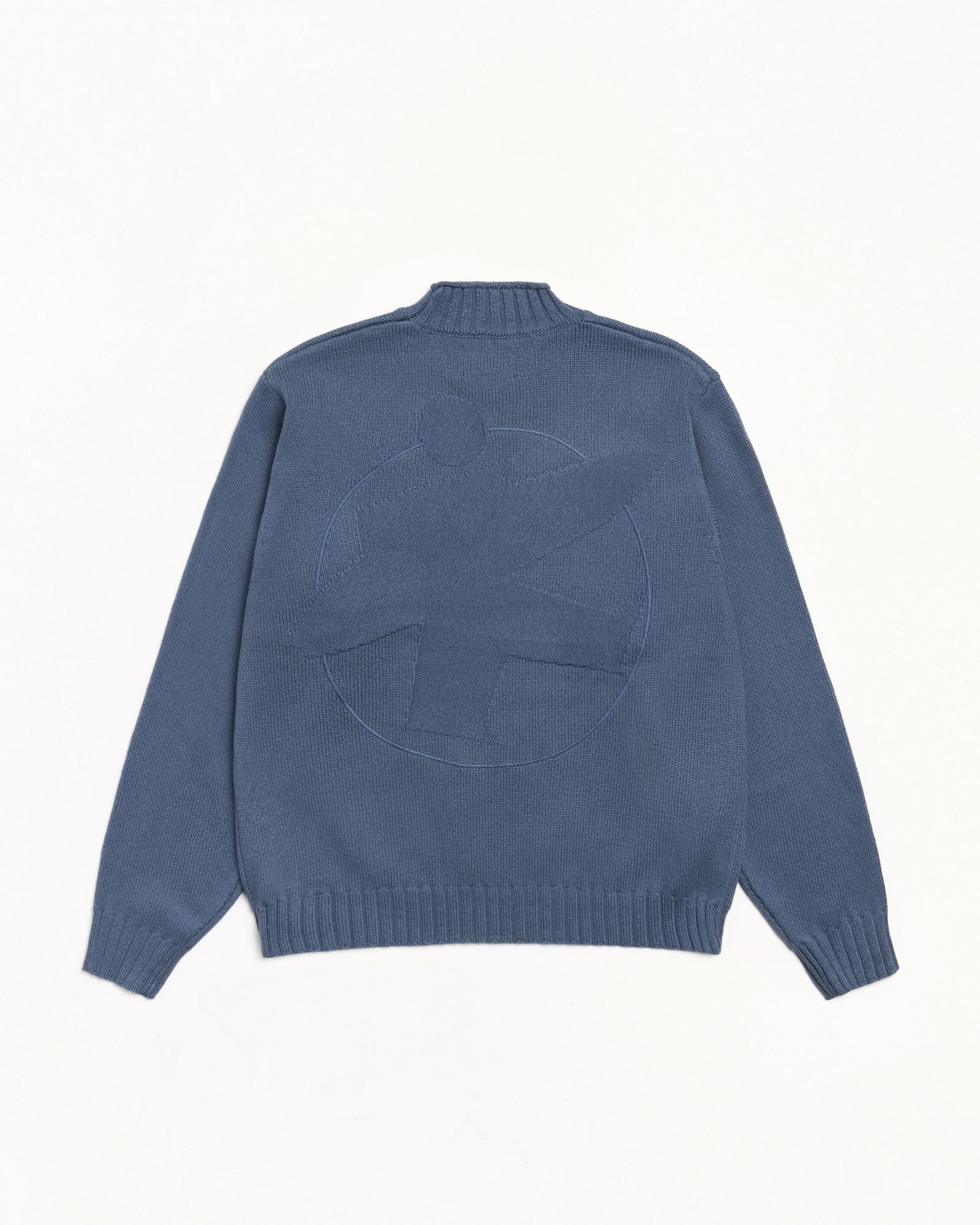 Surfman Merino Cotton Sweater – Washed Blue | Sweaters & Knits
