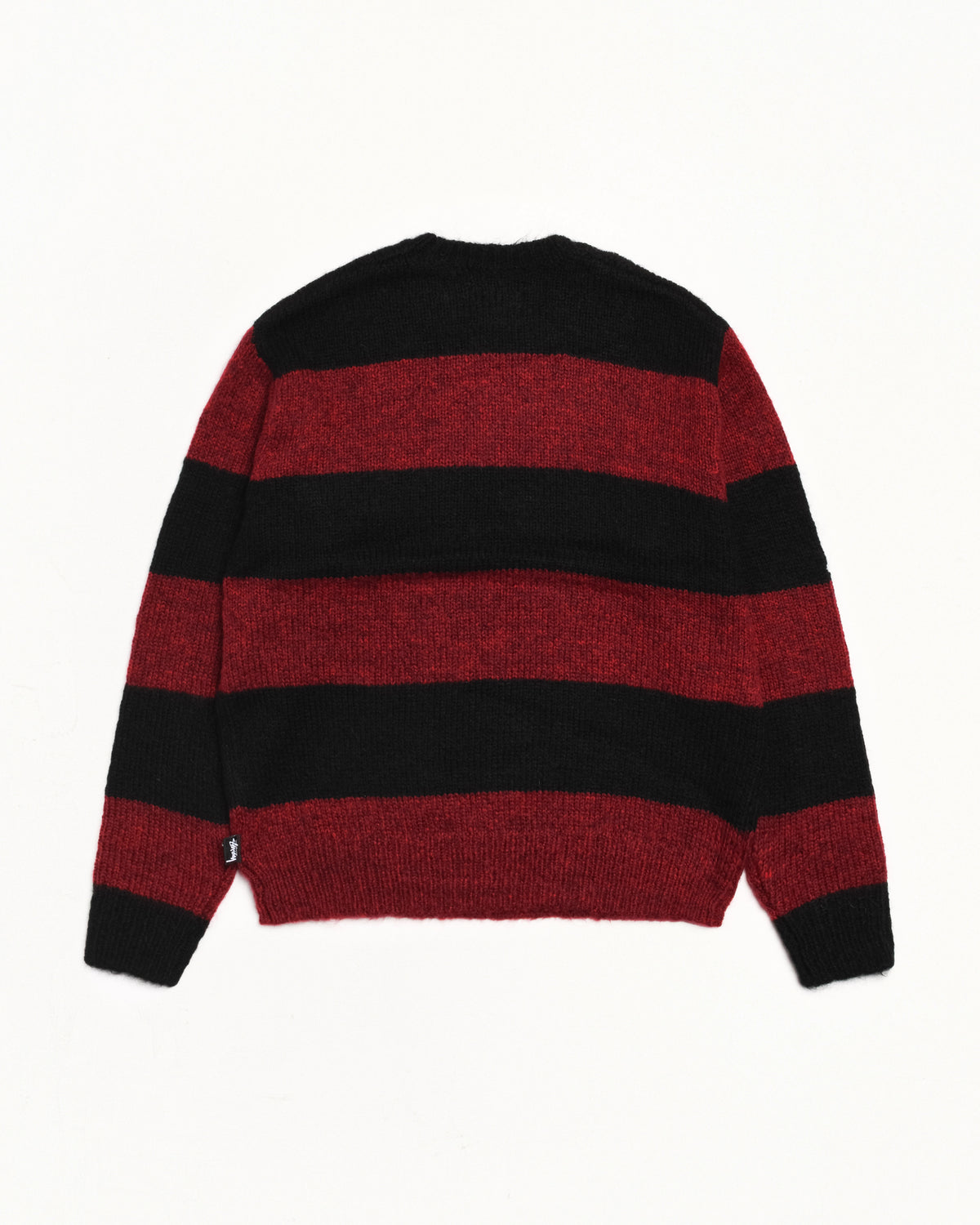 Mohair Stripe Sweater – Red | Sweaters & Knits | Stüssy Japan