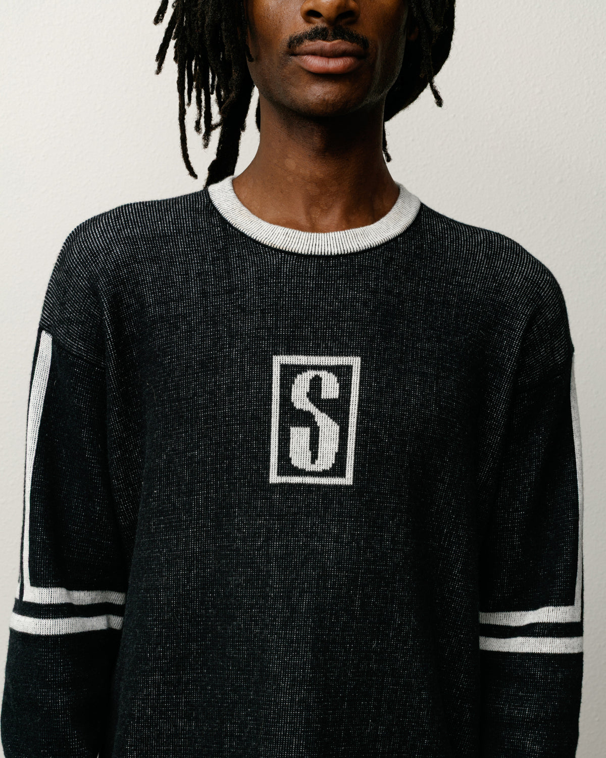 Alpine Sweater – Black | Tops & Knits | Stüssy Japan