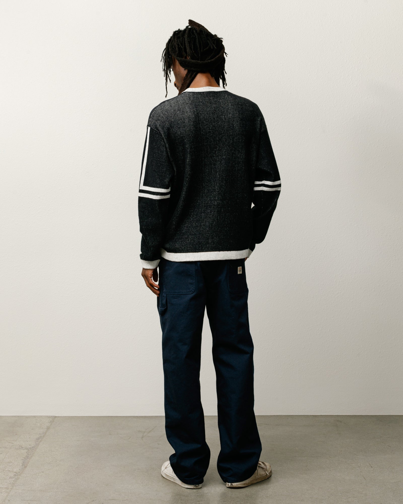 Alpine Sweater – Black | Tops & Knits | Stüssy Japan