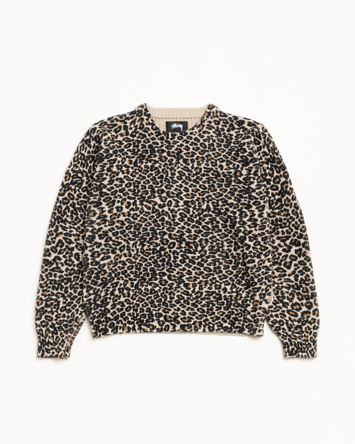 Leopard Sweater – Leopard | Tops & Knits | Stüssy Japan