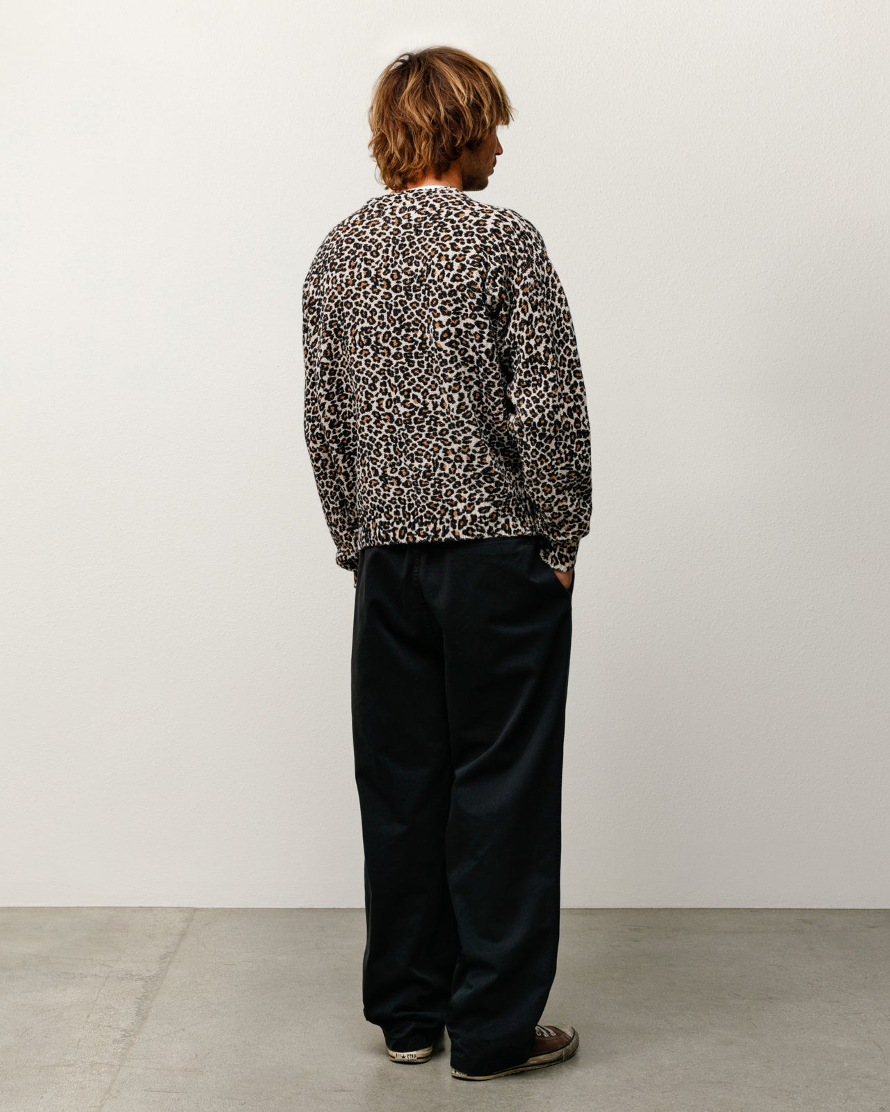 小物 own #01 Leopard Sweater – Leopard | Tops & Knits | Stüssy Japan