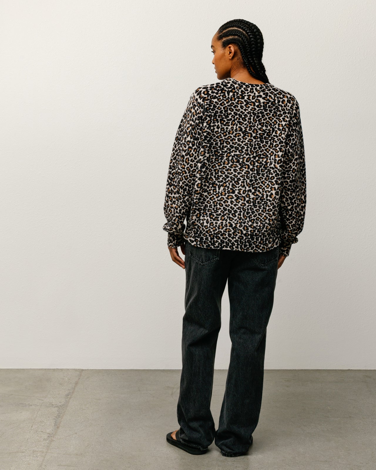 Leopard Sweater – Leopard | Tops & Knits | Stüssy Japan