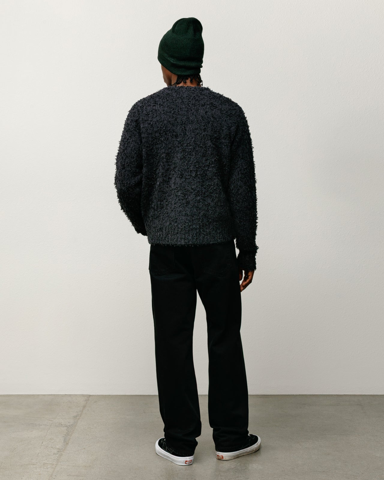 Textured Cardigan - Black | Knits | Stüssy Japan